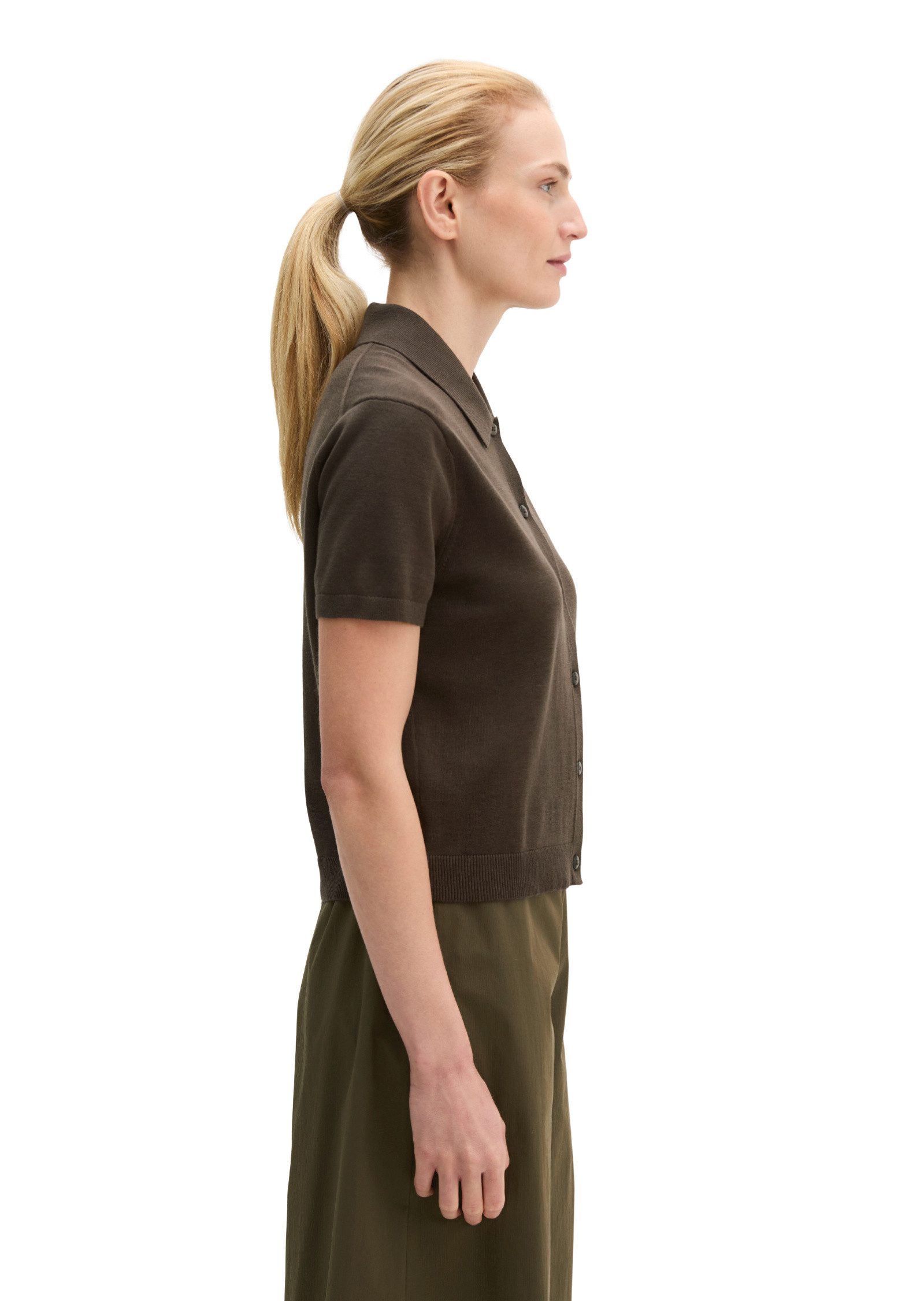 Marc O'Polo Cardigan aus reinem Baumwollgarn