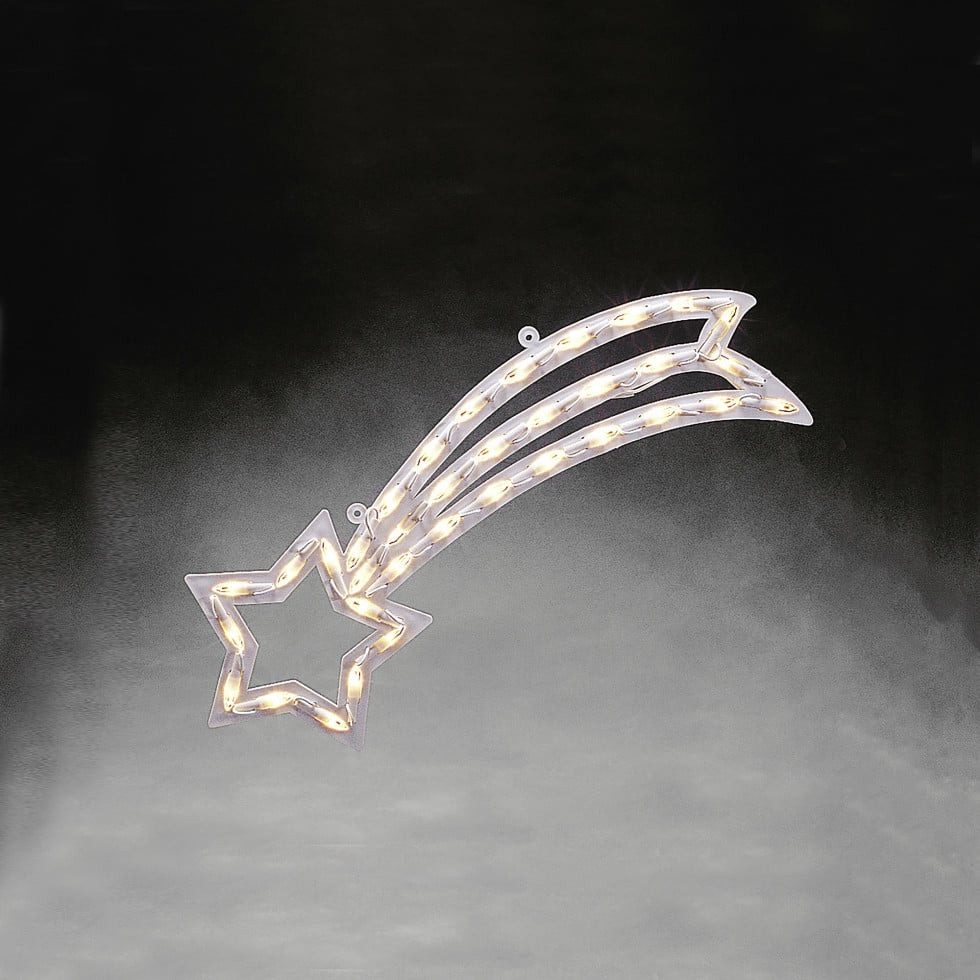 KONSTSMIDE Beleuchtetes Fensterbild Konstsmide LED Fenstersilhouette Komet günstig online kaufen