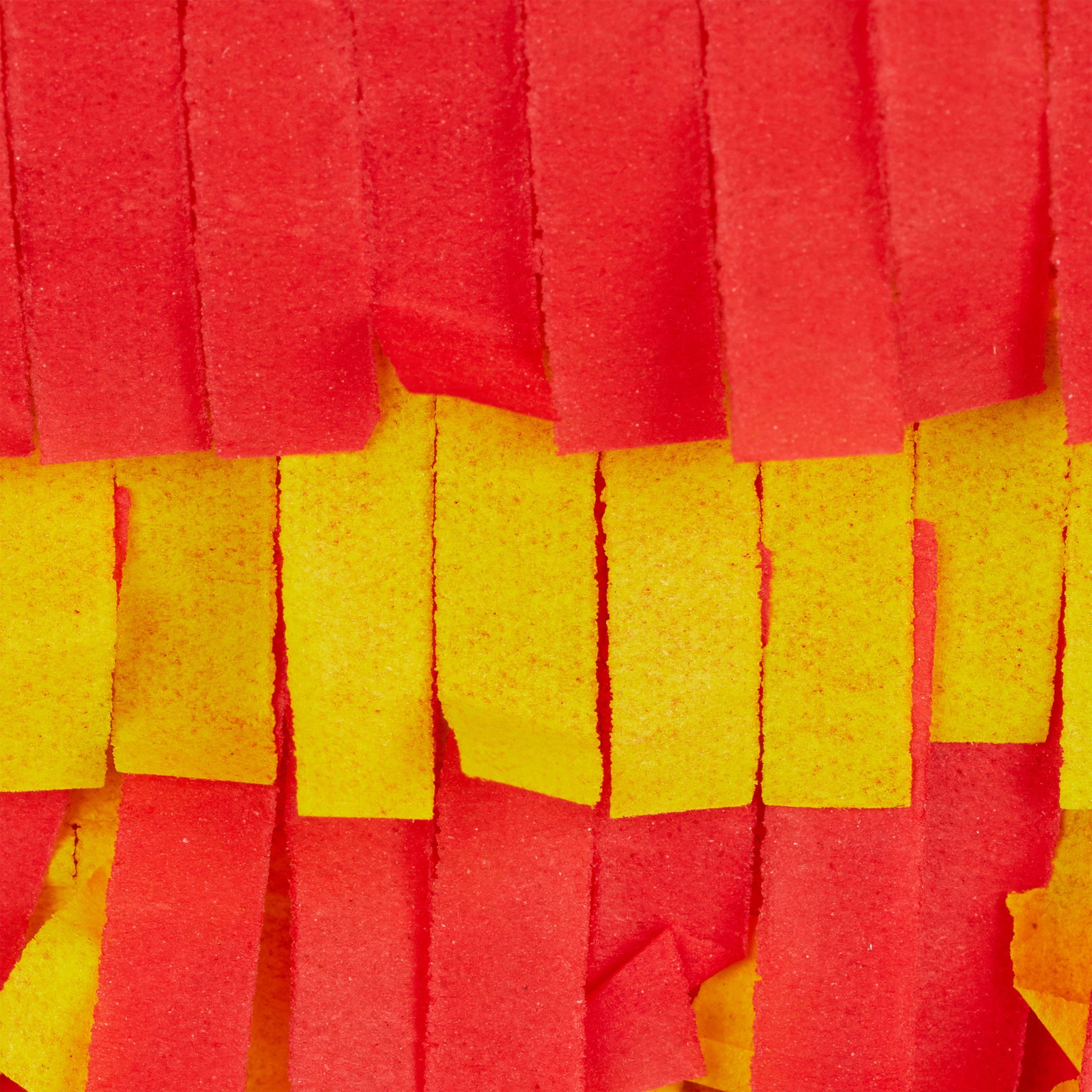 Pinata 1 relaxdays Set 3-teiliges Papierdekoration Zahl