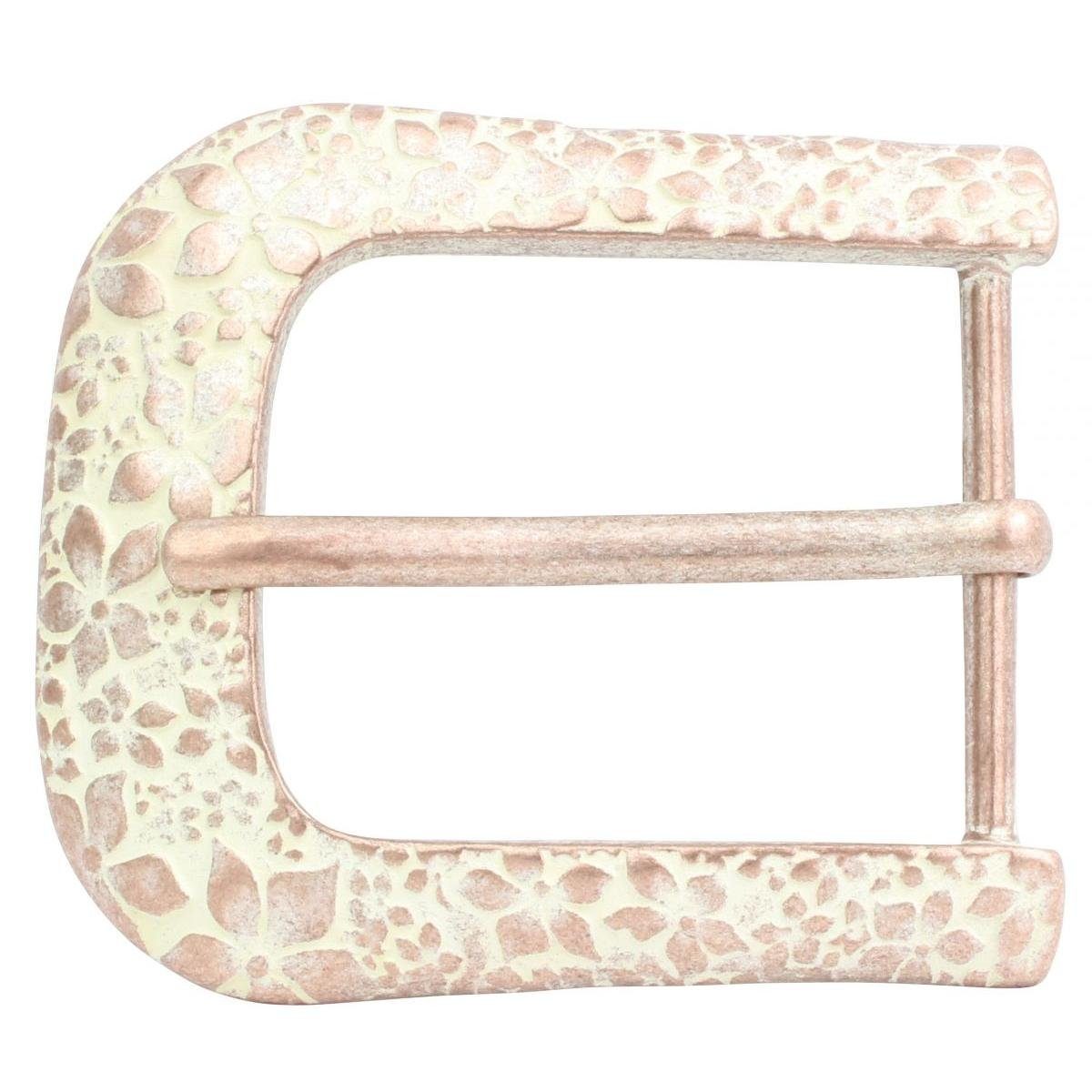 BELTINGER Gürtelschnalle Flower 4,0 cm - günstig online kaufen