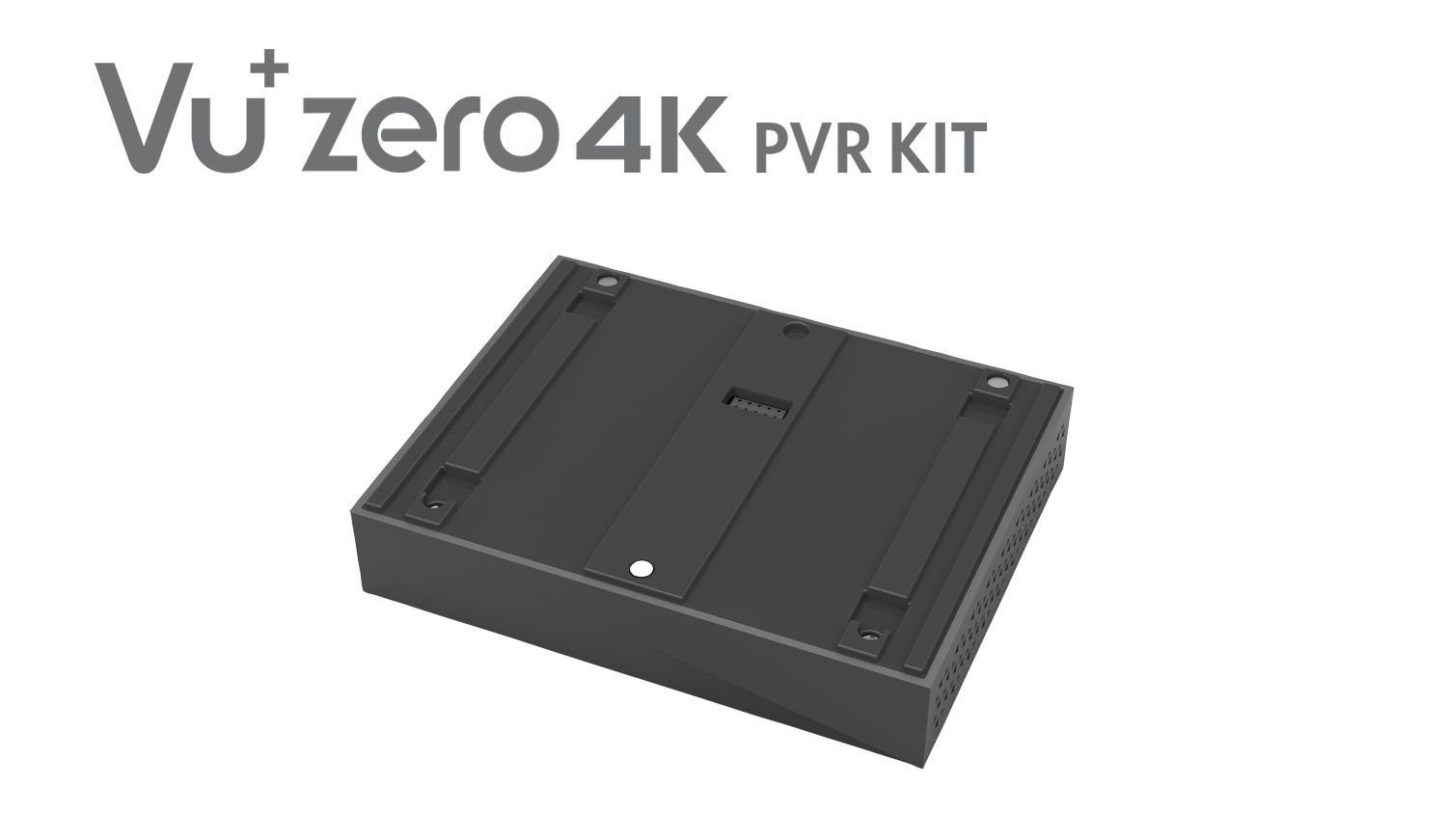 1TB, VU+ 620462 PVR Zero 4K Kit schwarz Tuner HDD, Inklusive VU+