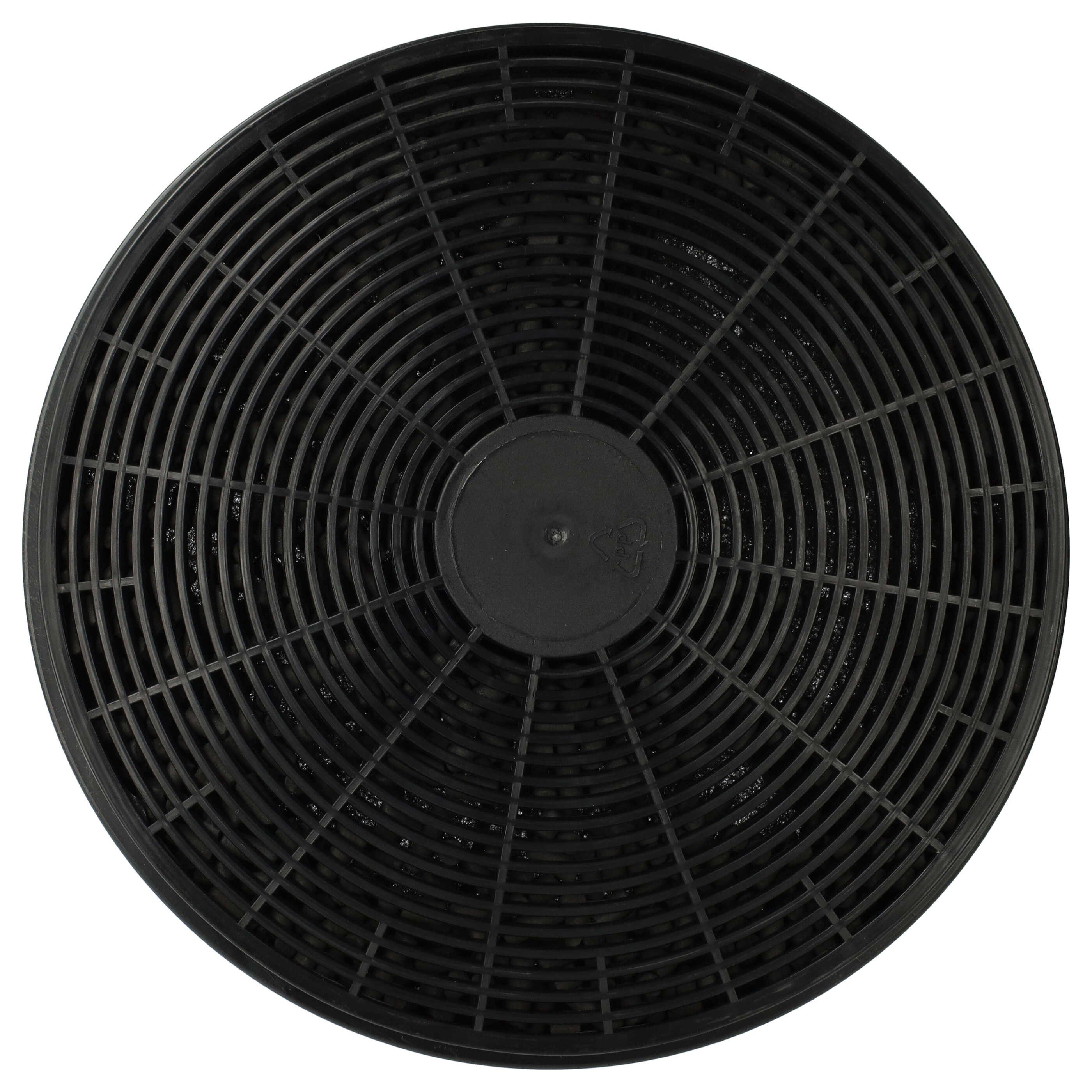 vhbw Aktivkohlefilter Ersatz für Hanseatic CF110, 812120, K10001, 4016572013856 für, Zubehör für Candy / Fagor / Hanseatic / Schneider / Klarstein / Bomann / Respekta / Baumatic / KKT Kolbe / PKM / Sogedis / Vioks / Exquisit Candy 49037930, Fagor AS001518