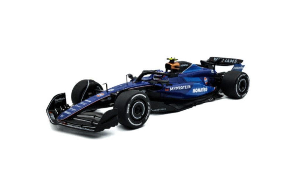 Solido Modellauto Williams F1 Team FW46 #2 Saudi Arabien GP 2024 blau schwarz Sargeant, Maßstab 1:18