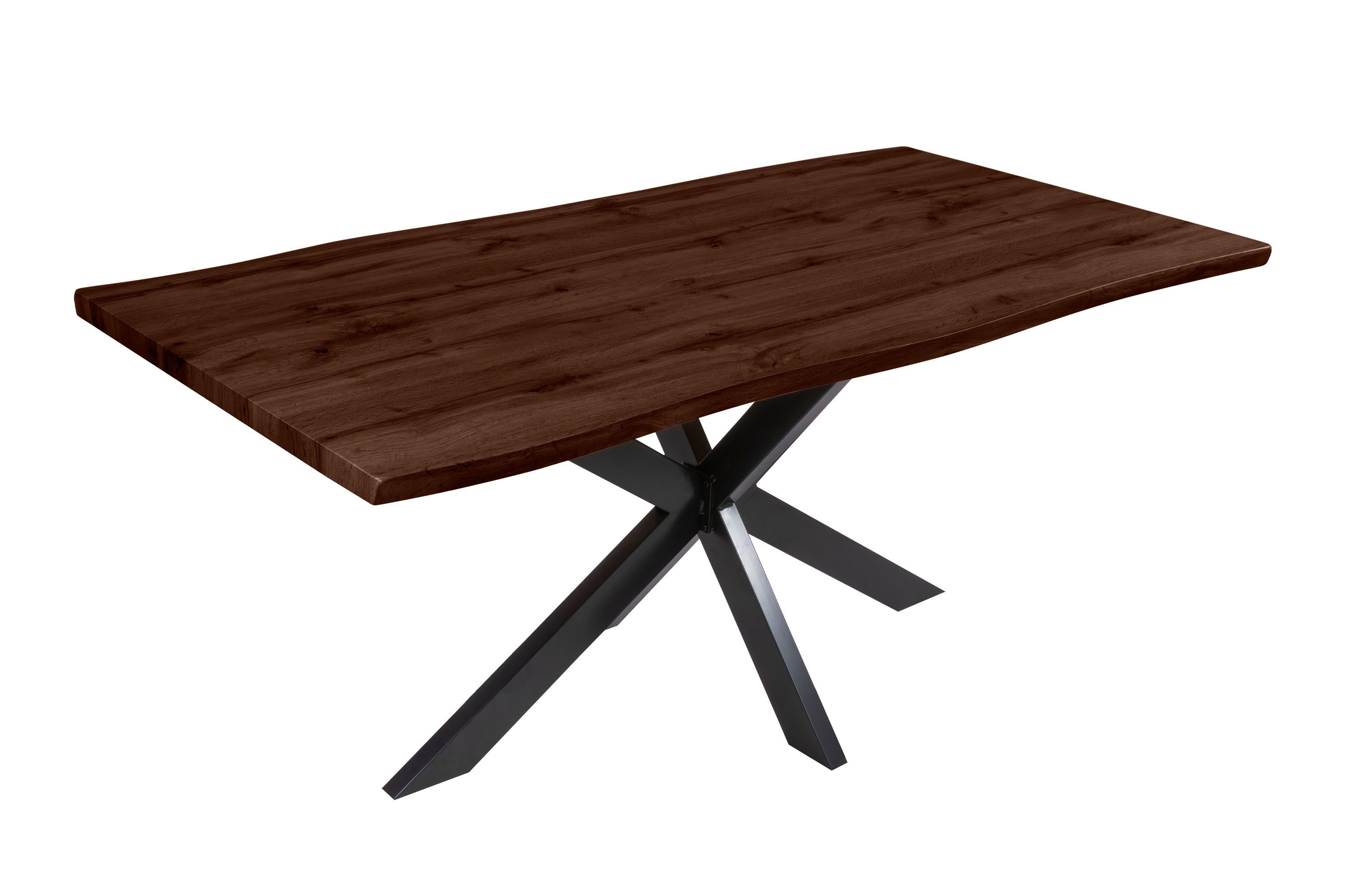 Loreno® Esstisch Josy, verschiedene Holz-Optik, Baumkante, günstig online kaufen