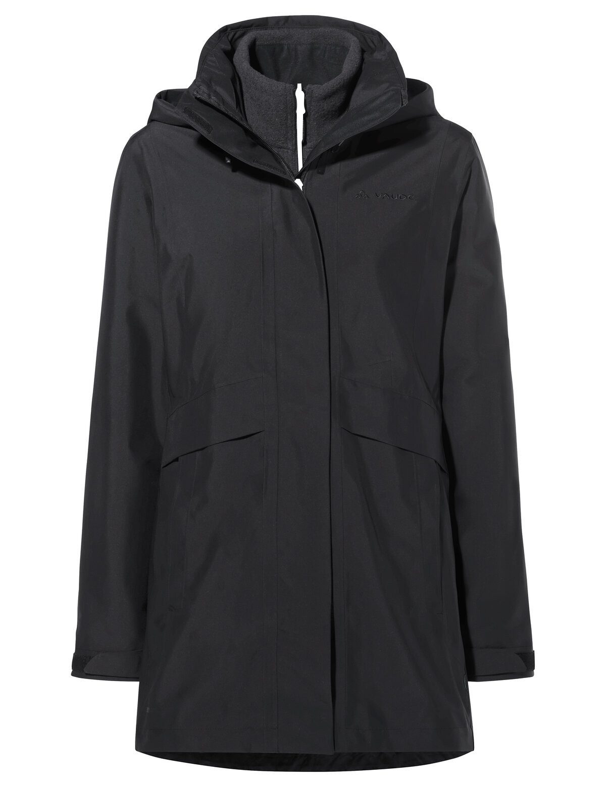 VAUDE 3-in-1-Funktionsjacke Women's Idris 3in1 Parka IV robuste Doppeljacke für Trekking und Wandern