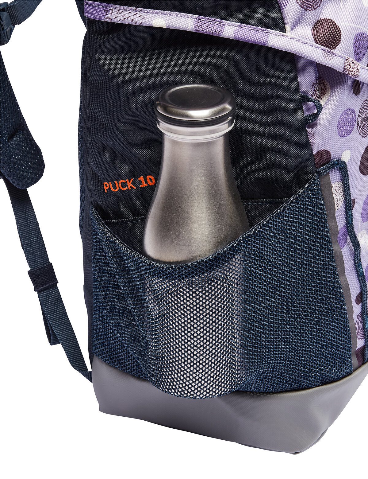 VAUDE Trekkingrucksack Puck 10, Kinderrucksack inklusive Regenhülle und Sitzmatte, 10 Liter