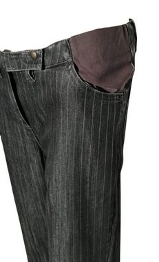 christoff Umstandshose christoff ORA-90072 Jeans grau-gestreift
