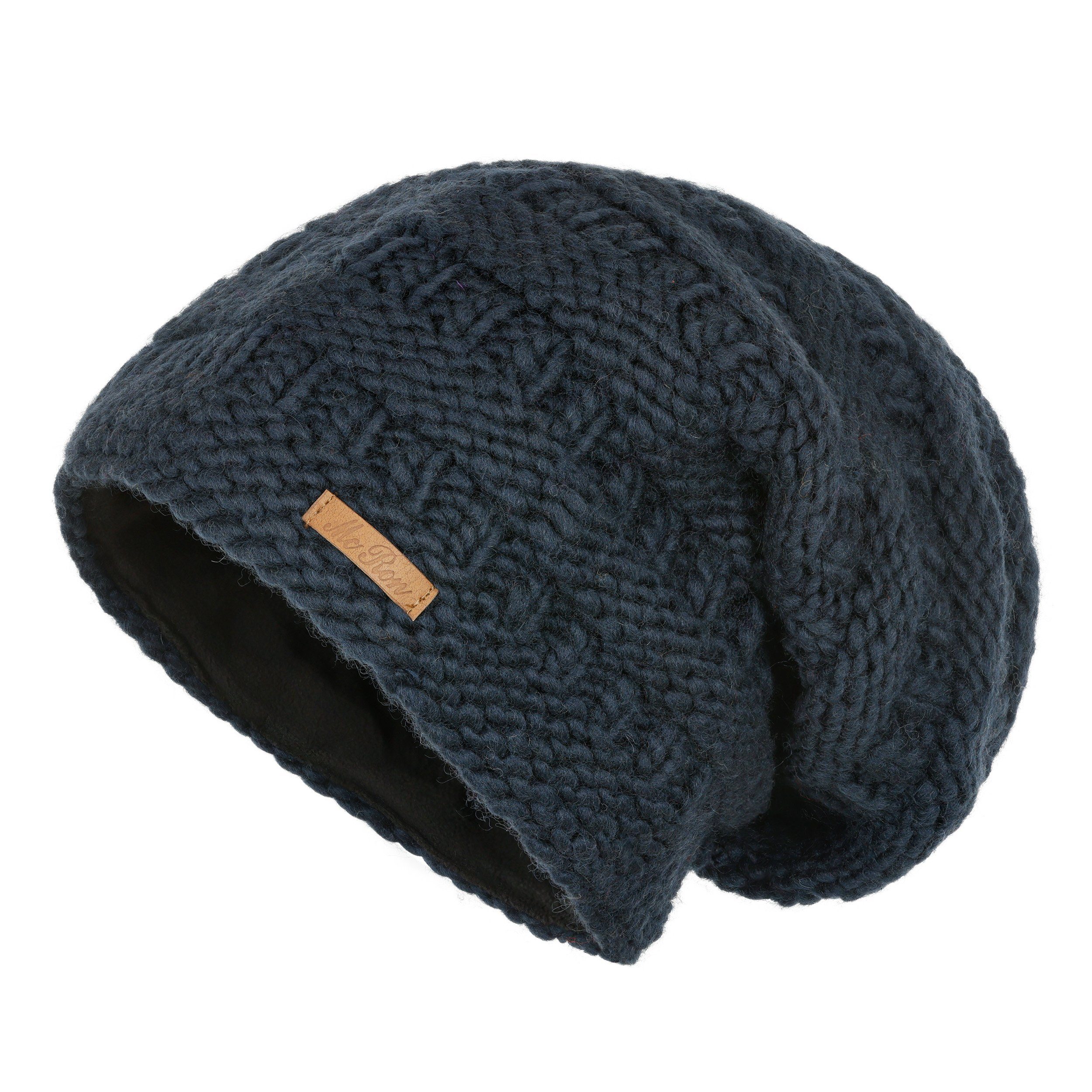 McRon Beanie Wollmütze Modell Hoa gefüttert günstig online kaufen