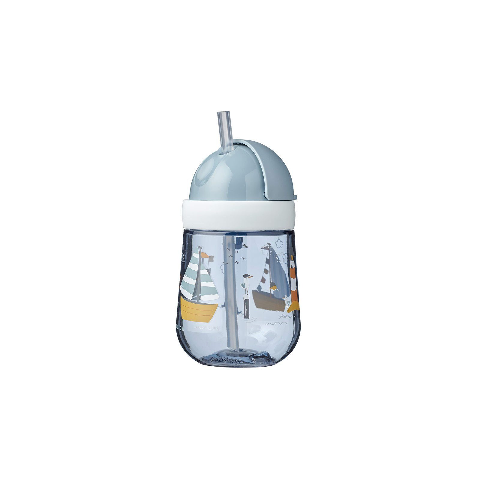 Mepal Kinderbecher Mio Strohhalmbecher 300 ml, 1-tlg., Polypropylen, Silikon, Tritan