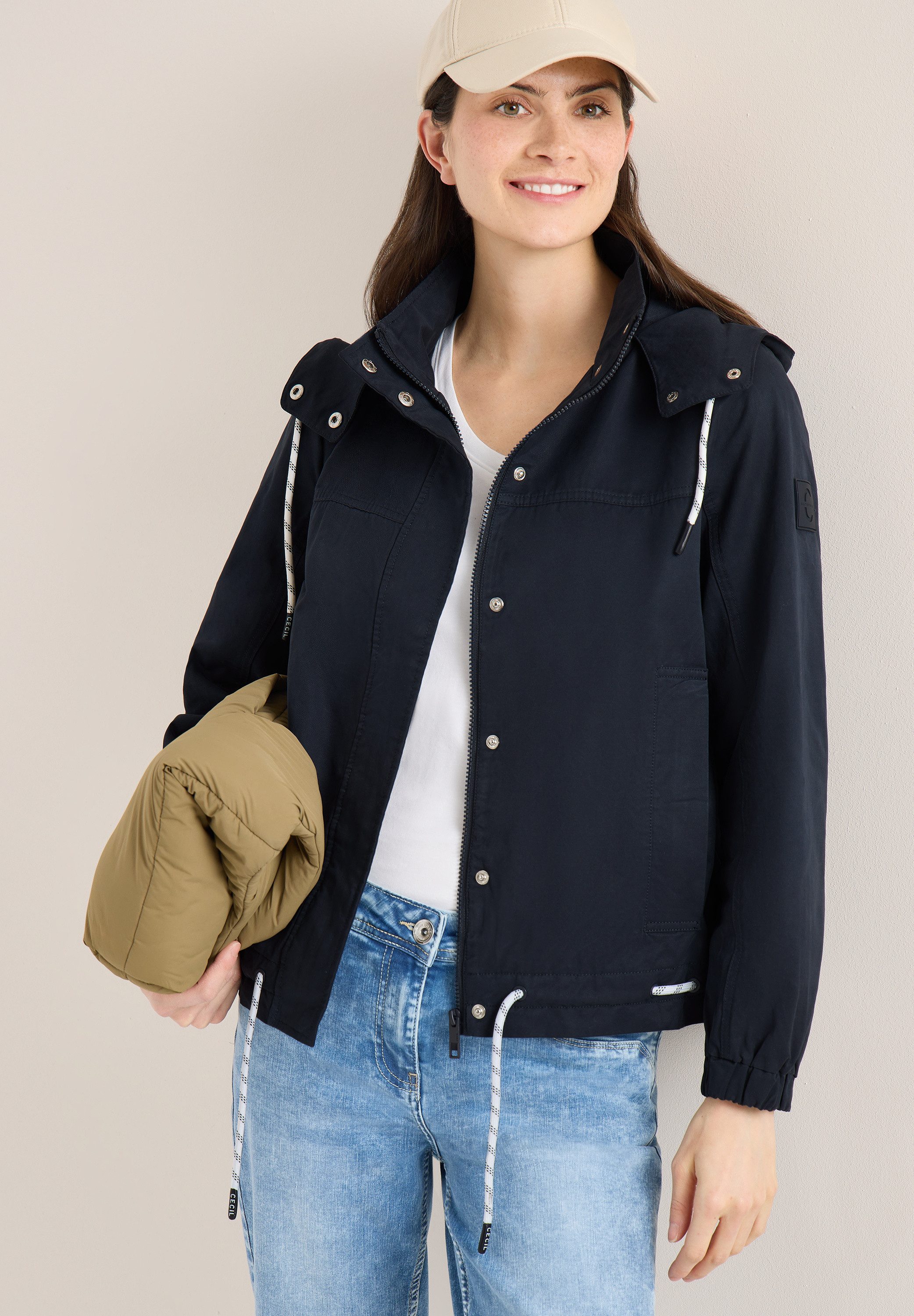 CECIL Outdoorjacke im Hoodie-Style