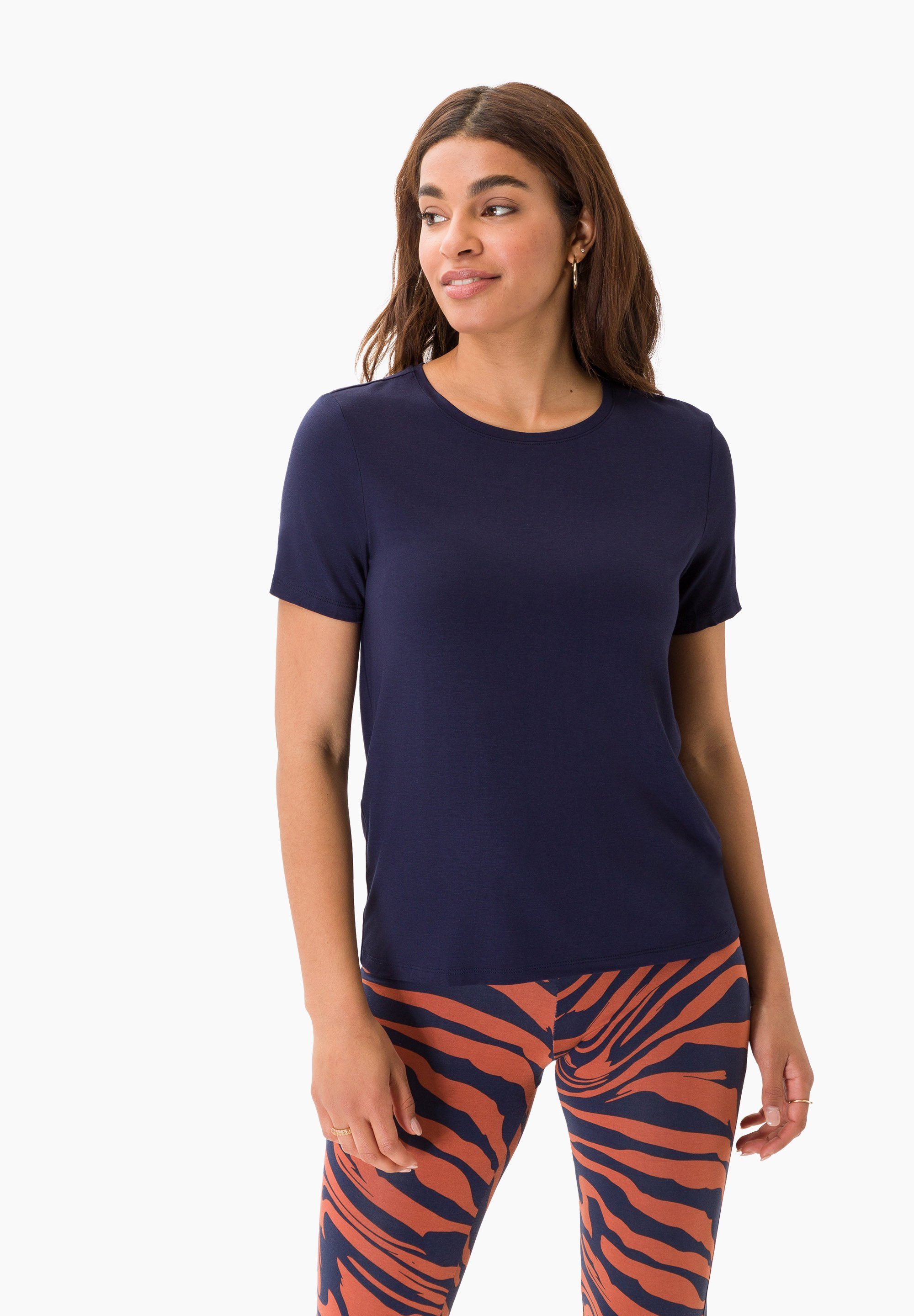 Les Lunes T-Shirt Daisy LENZING™ ECOVERO™ dark navy