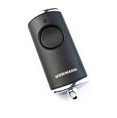 Hörmann Garagentor-Funkempfänger Handsender HSE 1, 1 Taste, schwarz, 868 MHz, für