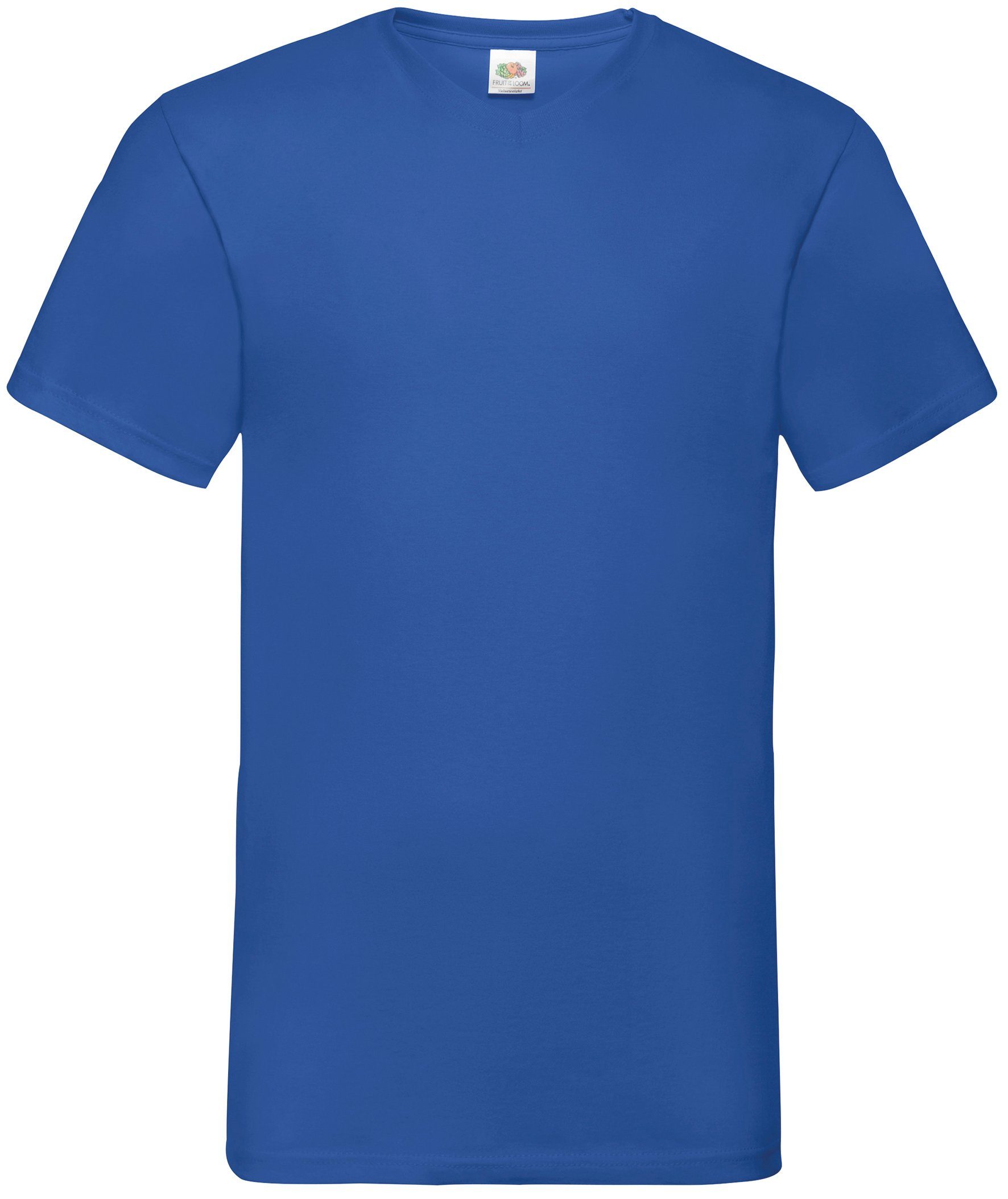 Fruit of the Loom V-Shirt Fruit of the Loom Valueweight V-Neck T royal