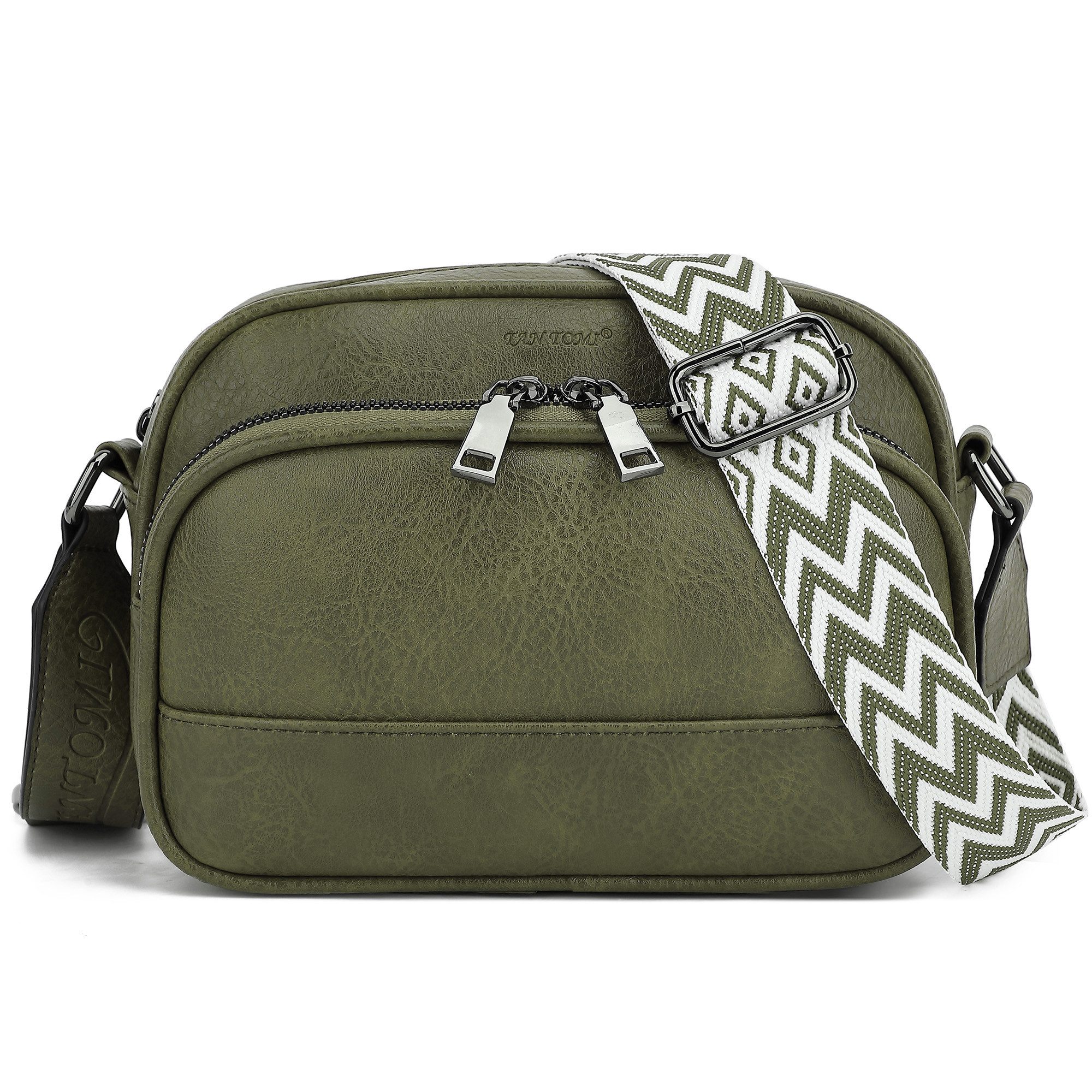 TAN.TOMI Schultertasche Damen Umhängetasche mittelgroß Handtasche mit Verst günstig online kaufen