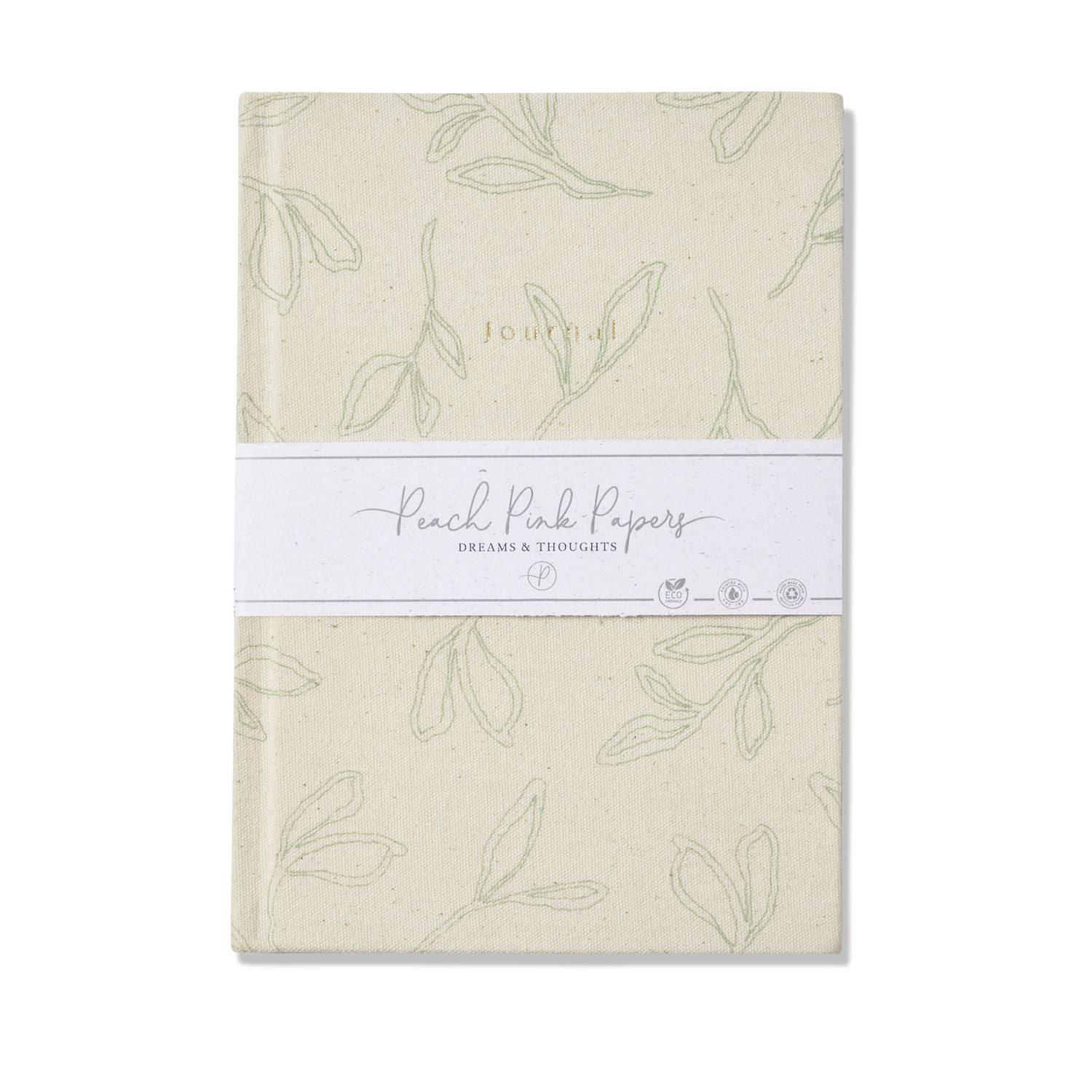 Briefpapier Recycled Cotton Notizbuch, cotton, 14x20cm, 96 Seiten