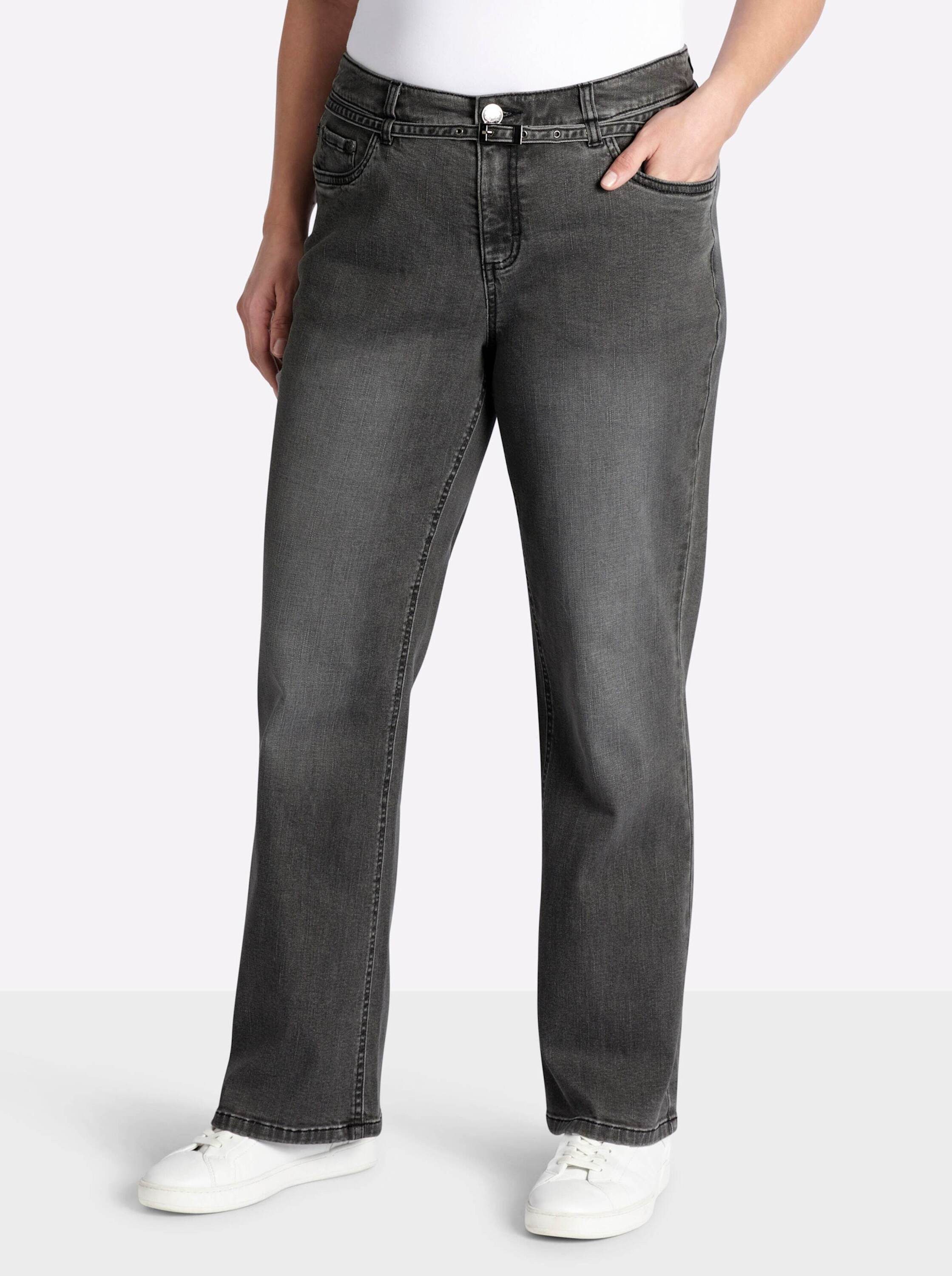 Sheego Bequeme Jeans Bootcut-Jeans normal