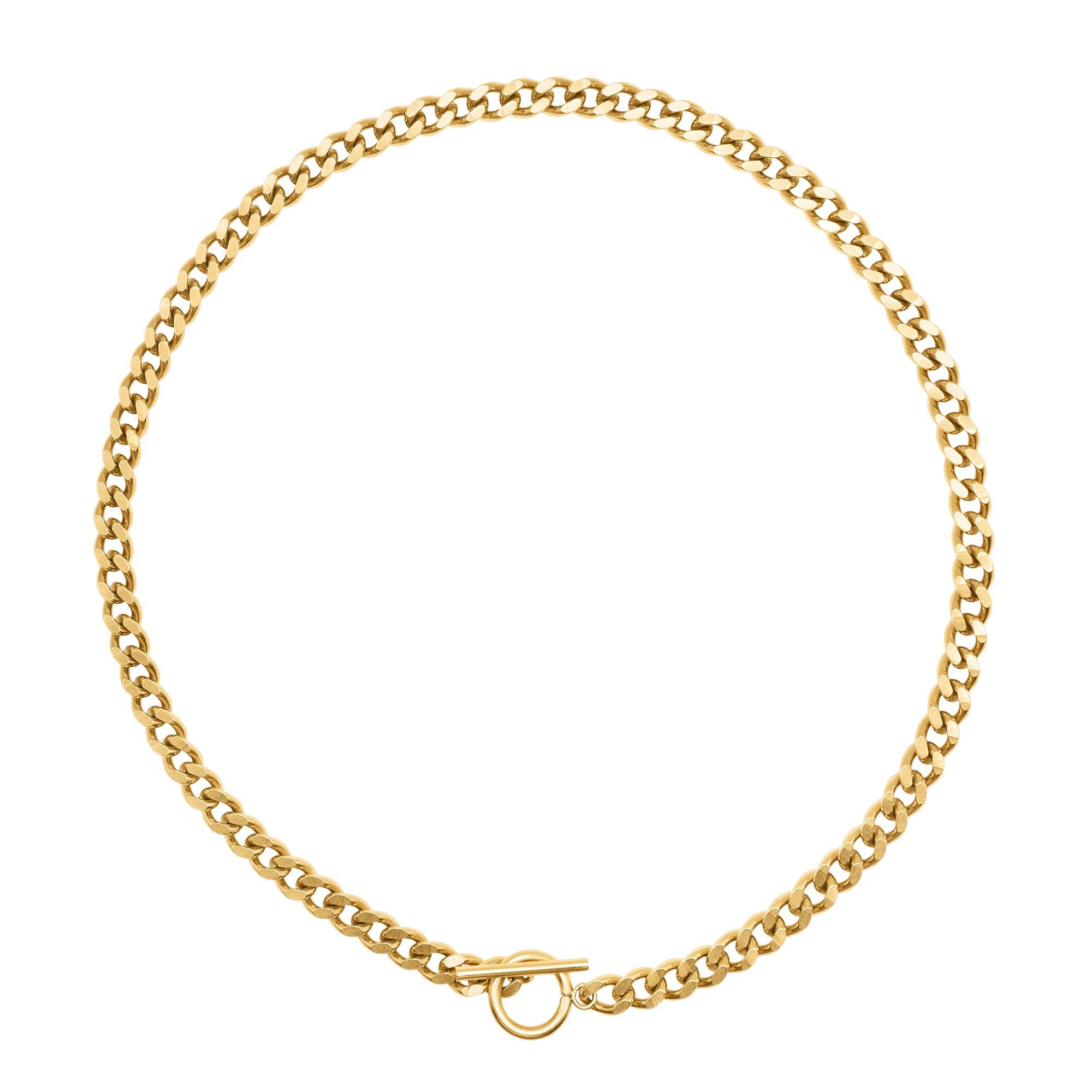 Heideman Collier Belly goldfarben (inkl. Geschenkverpackung), Halskette mit Knebelverschluss Damen