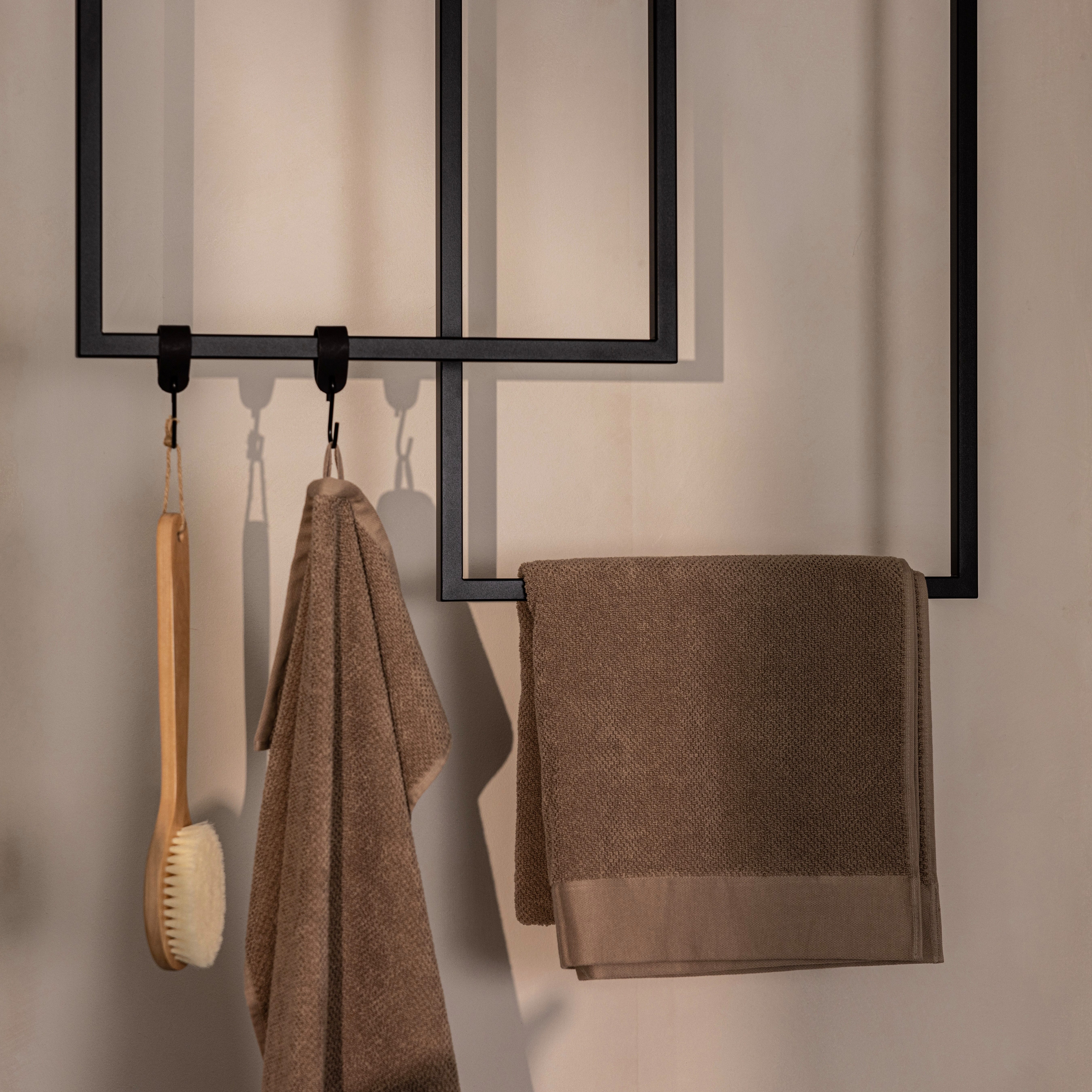 Metallbude Handtuchhalter TENSI 2er Set, Deckenmontage, pulverbeschichtet, günstig online kaufen