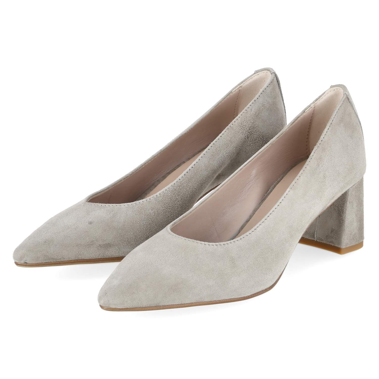 Kaerlek Kaerlek K131 SALVIA Damen Rauleder green Keilpumps