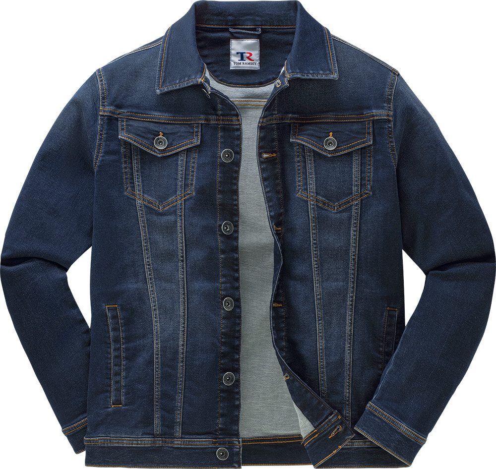 Tom Ramsey Jeansjacke Sportlich-modernes Design sitzt bequem dank Elasthan – Bild 5 von 5