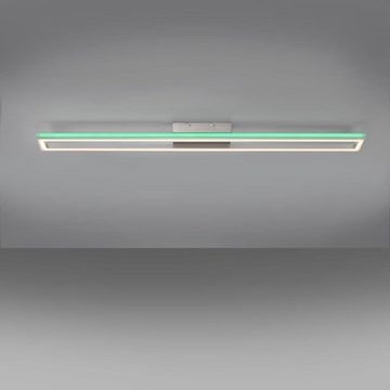Paul Neuhaus LED Deckenleuchte LED Deckenleuchte Helix in Aluminium 51W 2080lm, keine Angabe, Leuchtmittel enthalten: Ja, fest verbaut, LED, warmweiss, Deckenlampe, Deckenbeleuchtung, Deckenlicht
