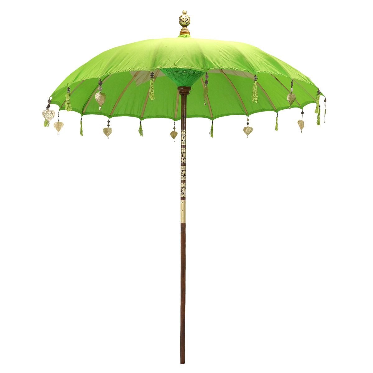 Oriental Galerie Sonnenschirm Balinesische Sonnenschirme Variante 180 cm Ø