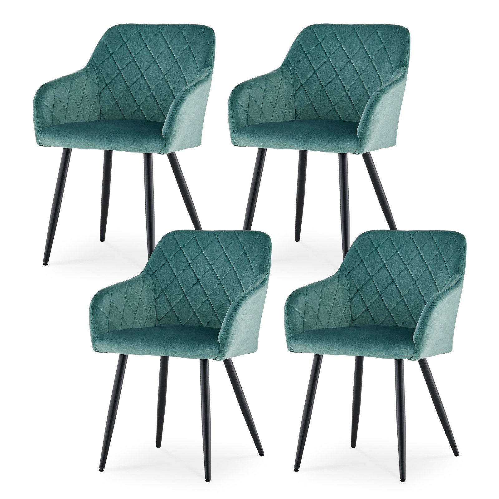 Ofcasa Esszimmerstuhl Gepolsterter Küchenstühle (4er Set), günstig online kaufen