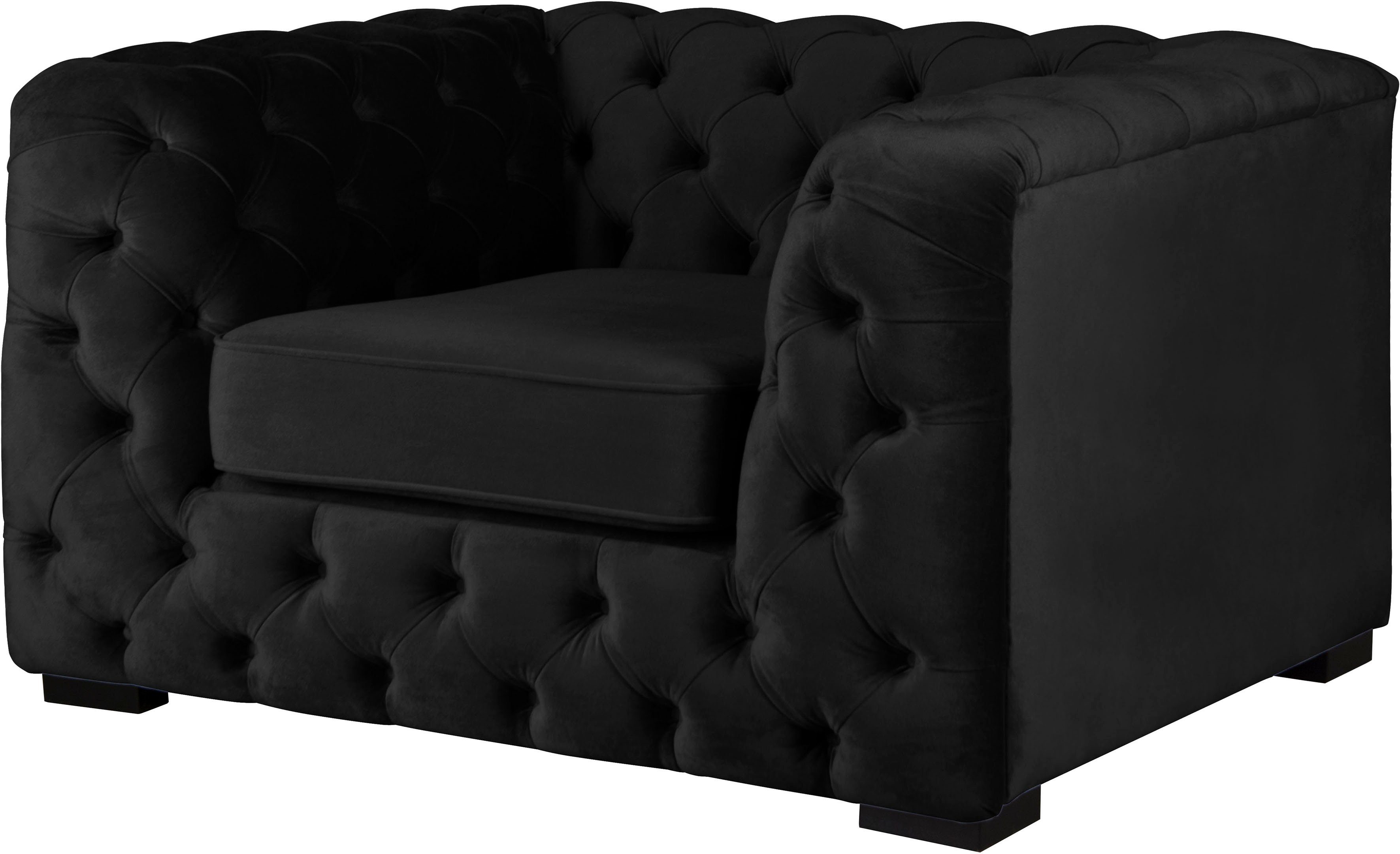 Home affaire Chesterfield-Sessel Kalina Sessel, mit klassischer Chesterfiel günstig online kaufen