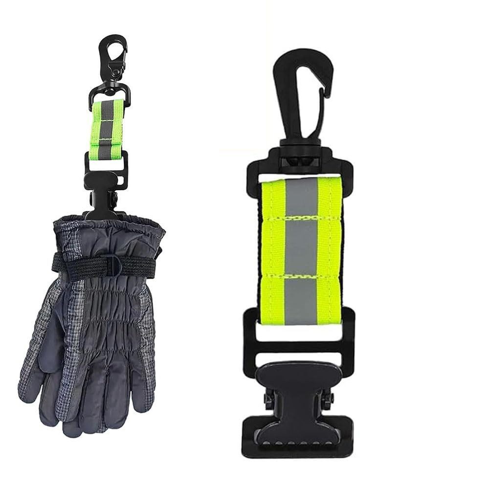 FELIXLEO Arbeitshandschuhe Feuerwehr Handschuhhalter, Reflektierende Streif günstig online kaufen