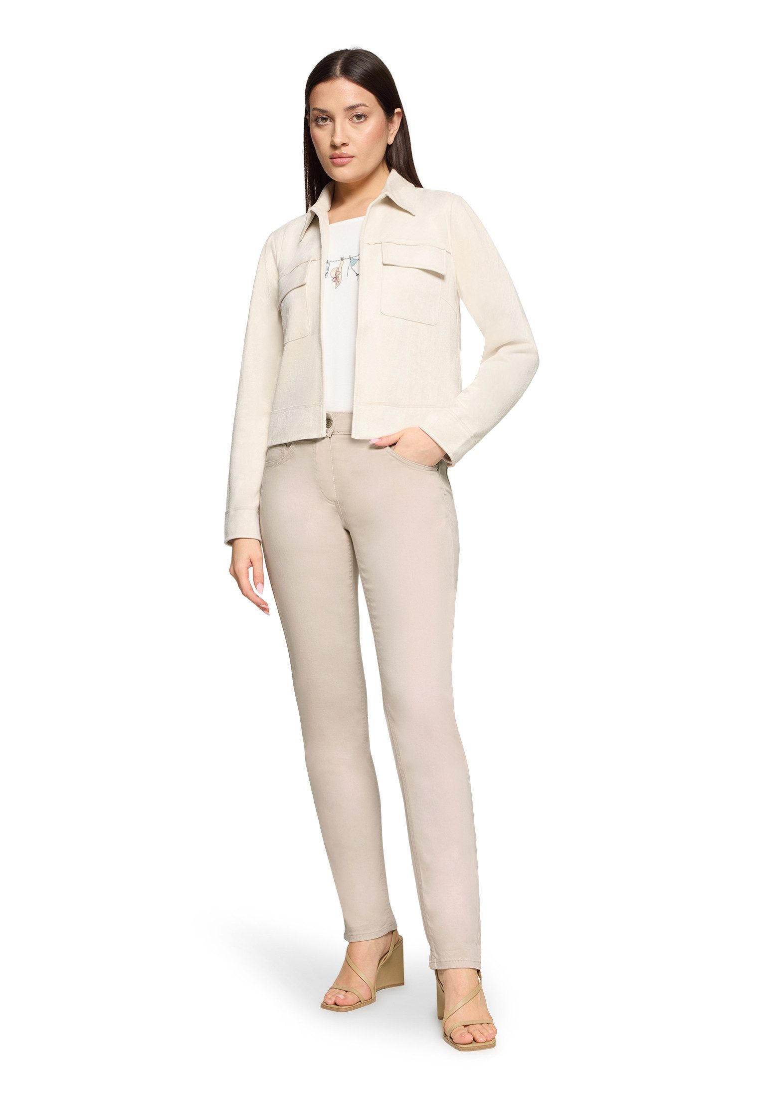 Betty Barclay Slim-fit-Jeans Damen mit aufgesetzten Taschen