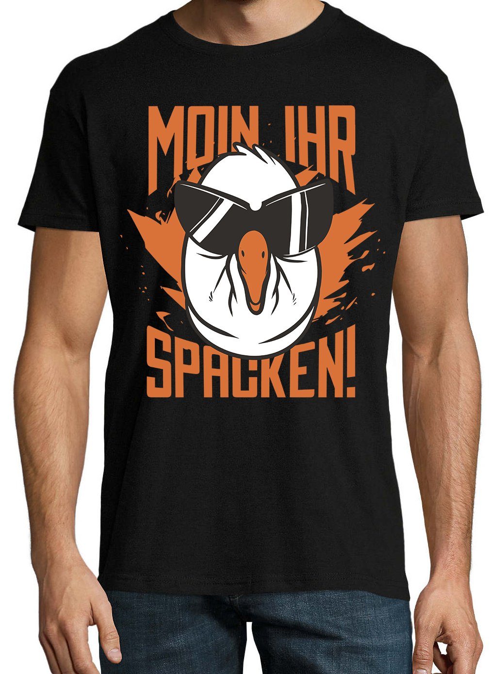 Youth Designz Print-Shirt Herren T-Shirt Moin günstig online kaufen