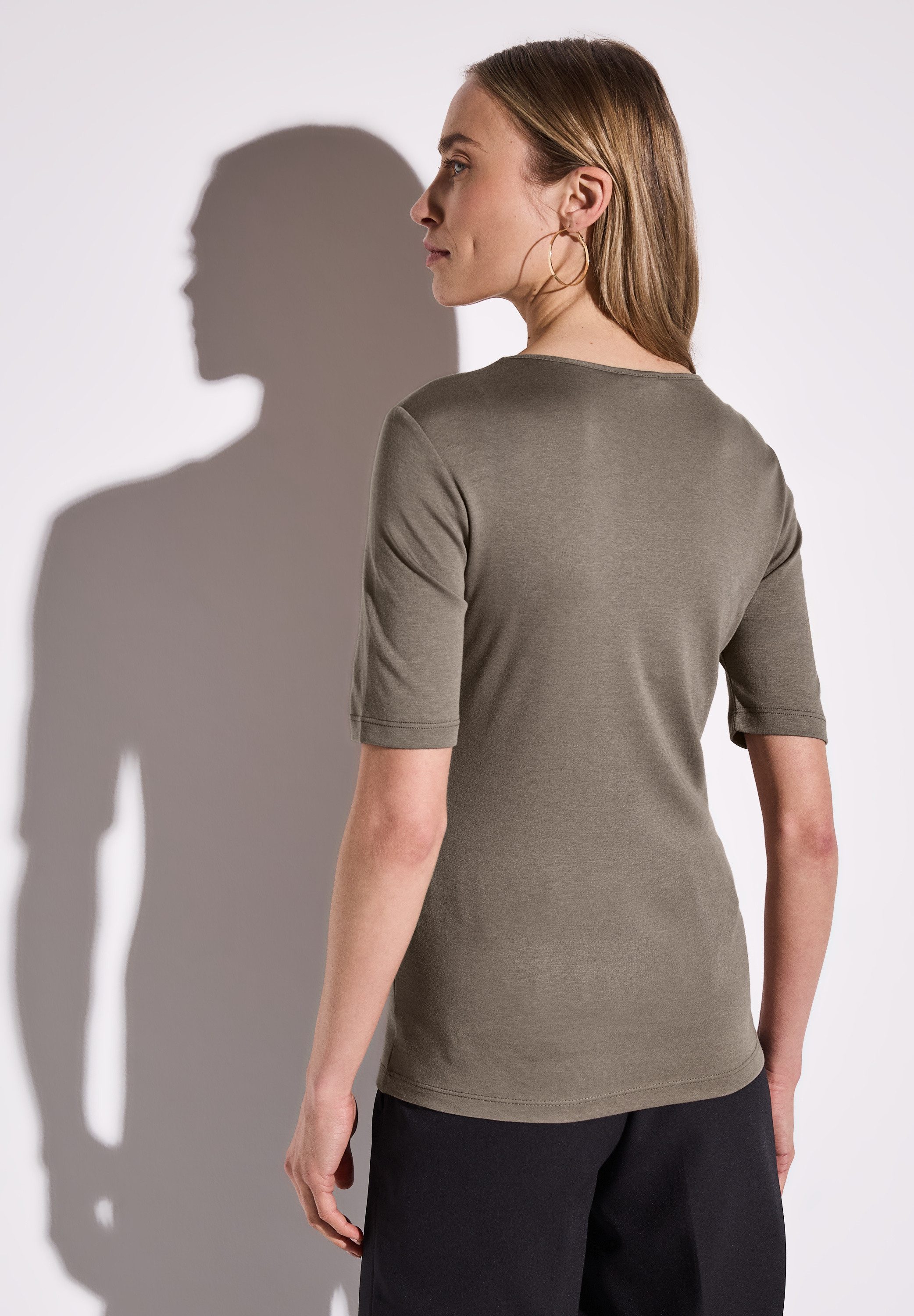 STREET ONE Kurzarmshirt Style Palmira mit günstig online kaufen
