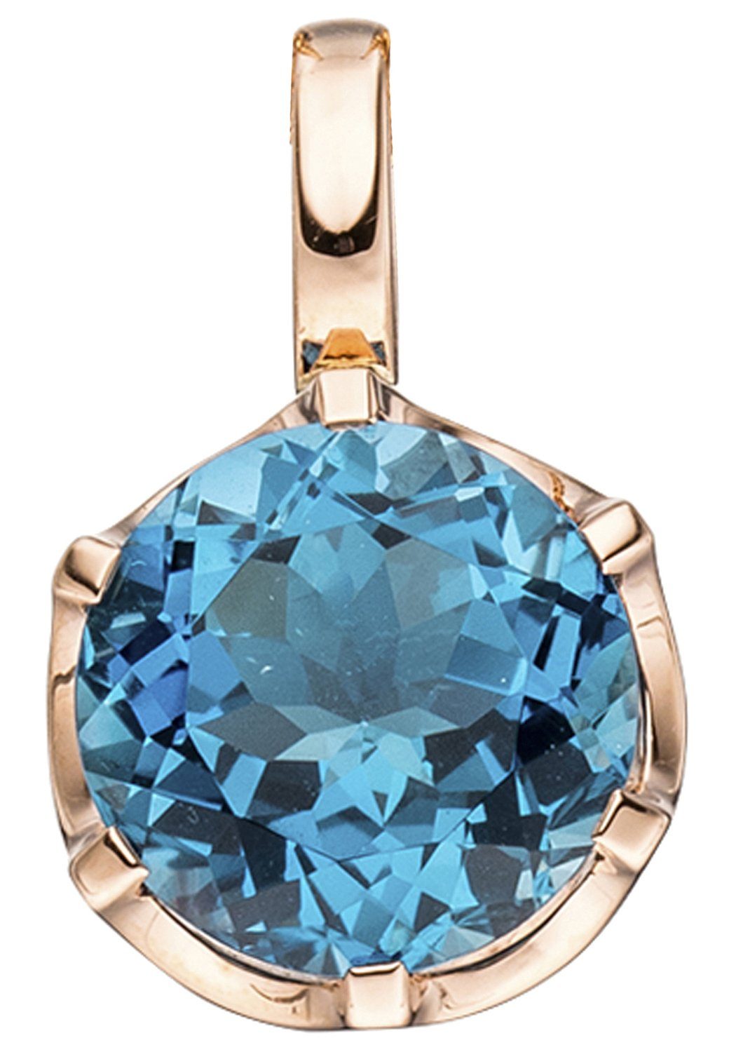 JOBO Runder Anhänger, rund 585 Roségol...