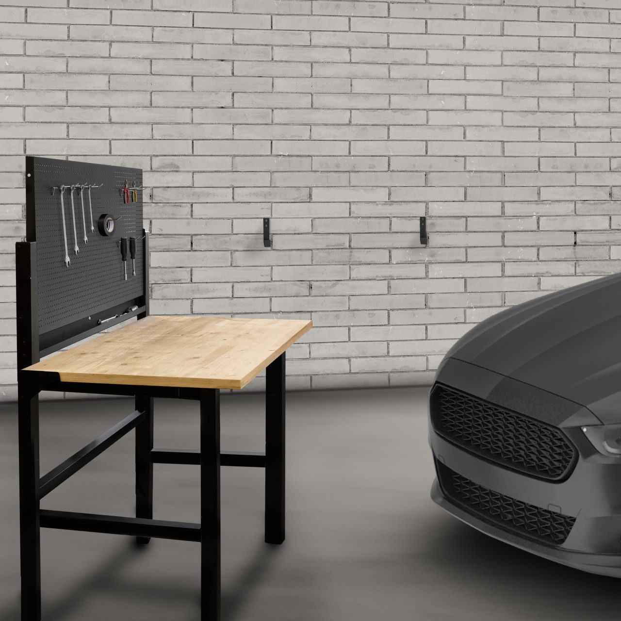 Trend Line Werkbank TrendLine Klappbare Werkbank mit Massivholzplatte günstig online kaufen