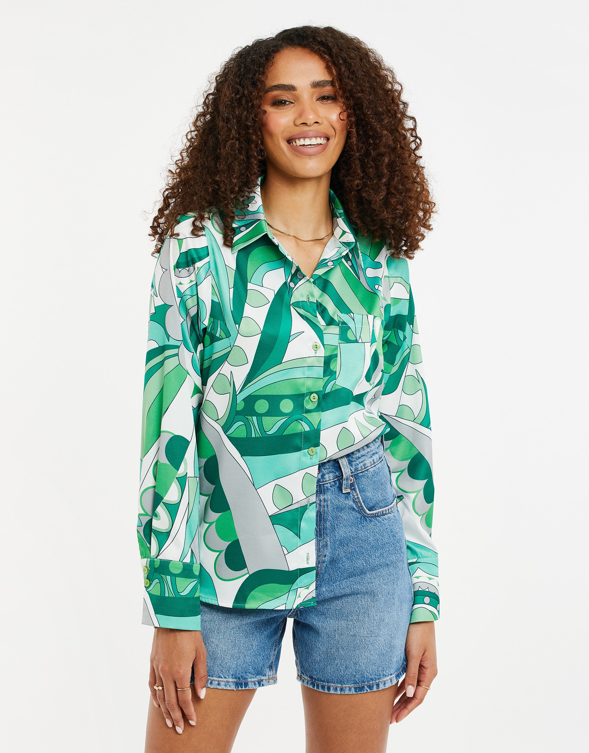 Threadbare Blusentop THBSanasa (1-tlg) schöner Print günstig online kaufen