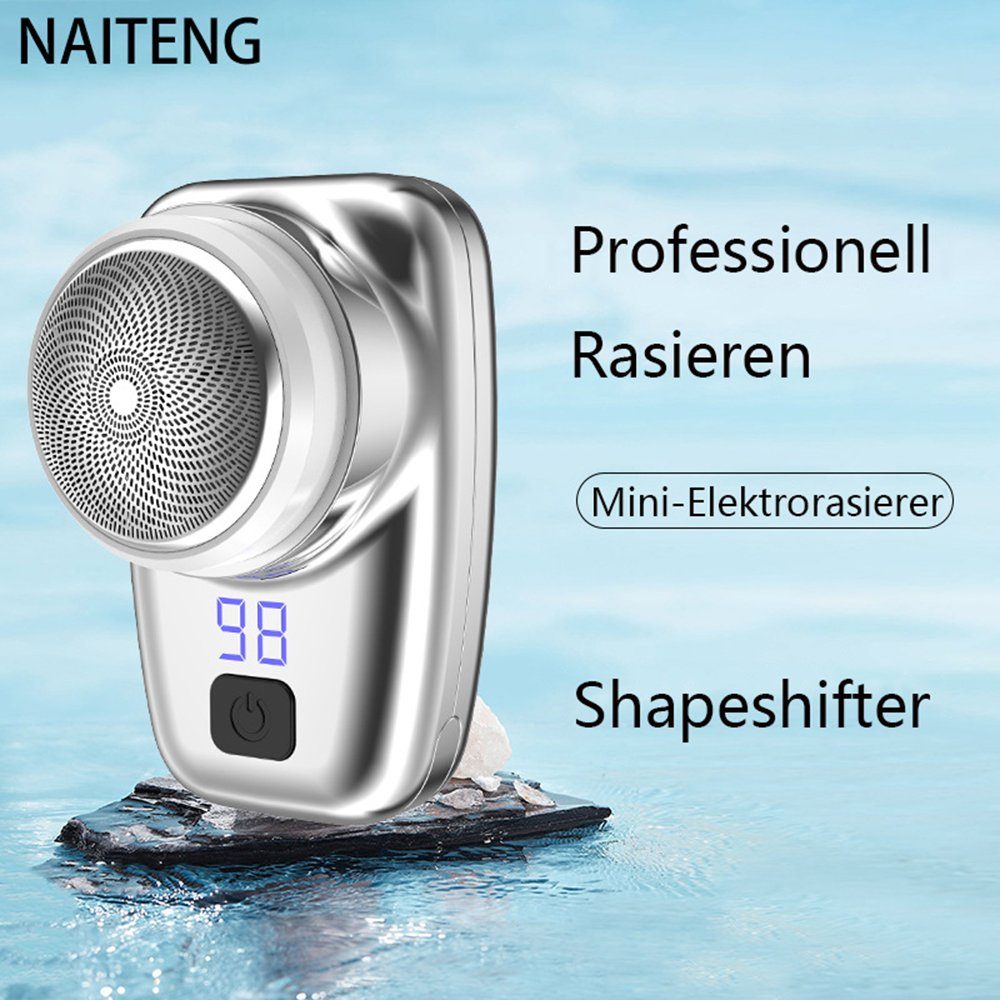 Mini USB Elektrorasierer Shaver GelldG Mini Tragbarer Rasierer, Elektrorasierer