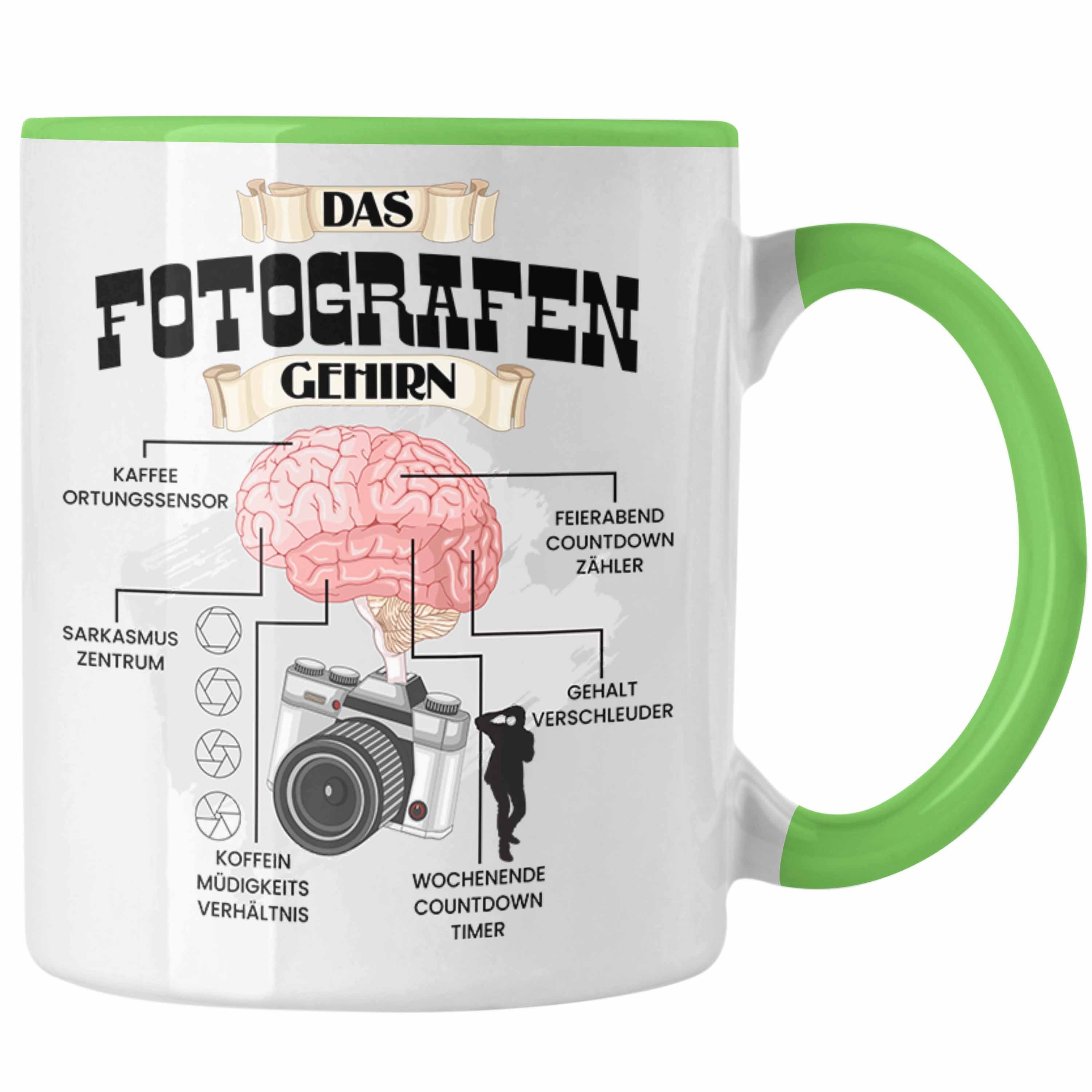 Spruch Geschenk Trendation für Tasse Grün Trendation Fotografen Fotografin - Lustiges Tasse