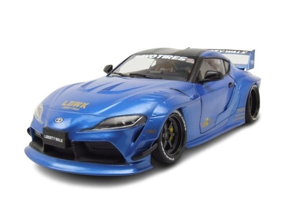 Solido Modellauto Toyota GR Supra LWB 2025 blau, Maßstab 1:18
