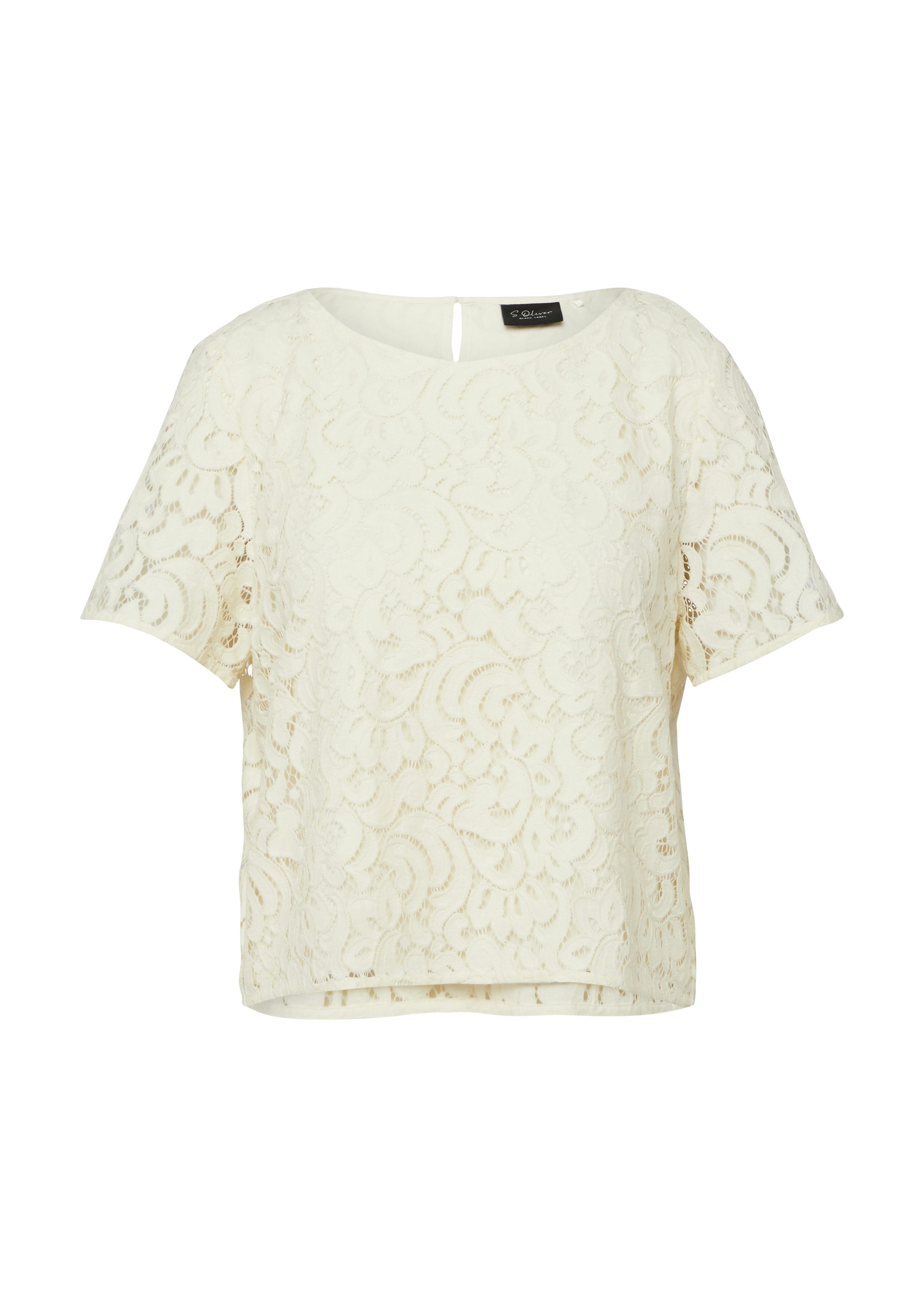 s.Oliver BLACK LABEL Kurzarmbluse günstig online kaufen