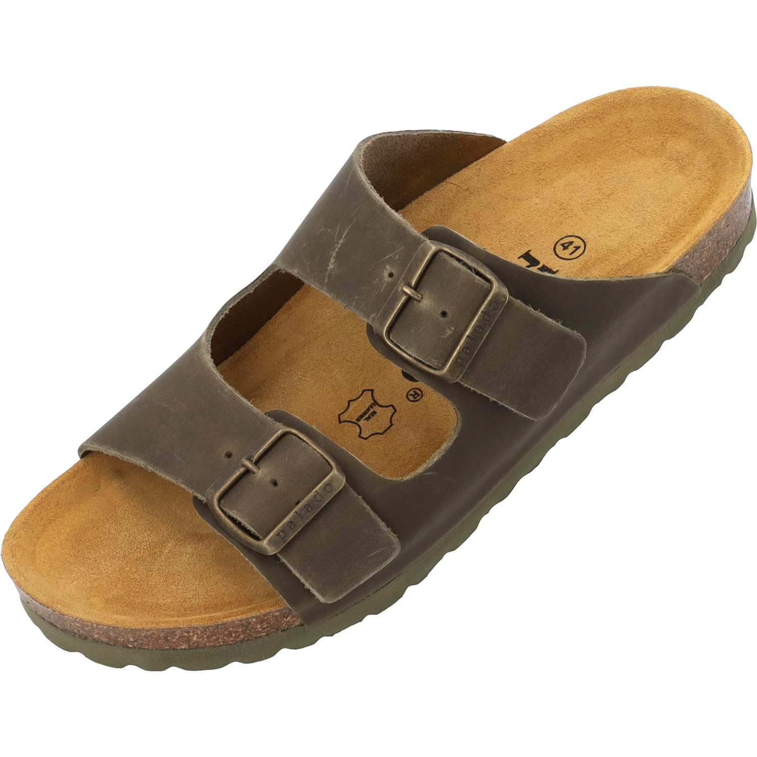 Palado Korfu Oiled Premium Leather Herren Pantolette