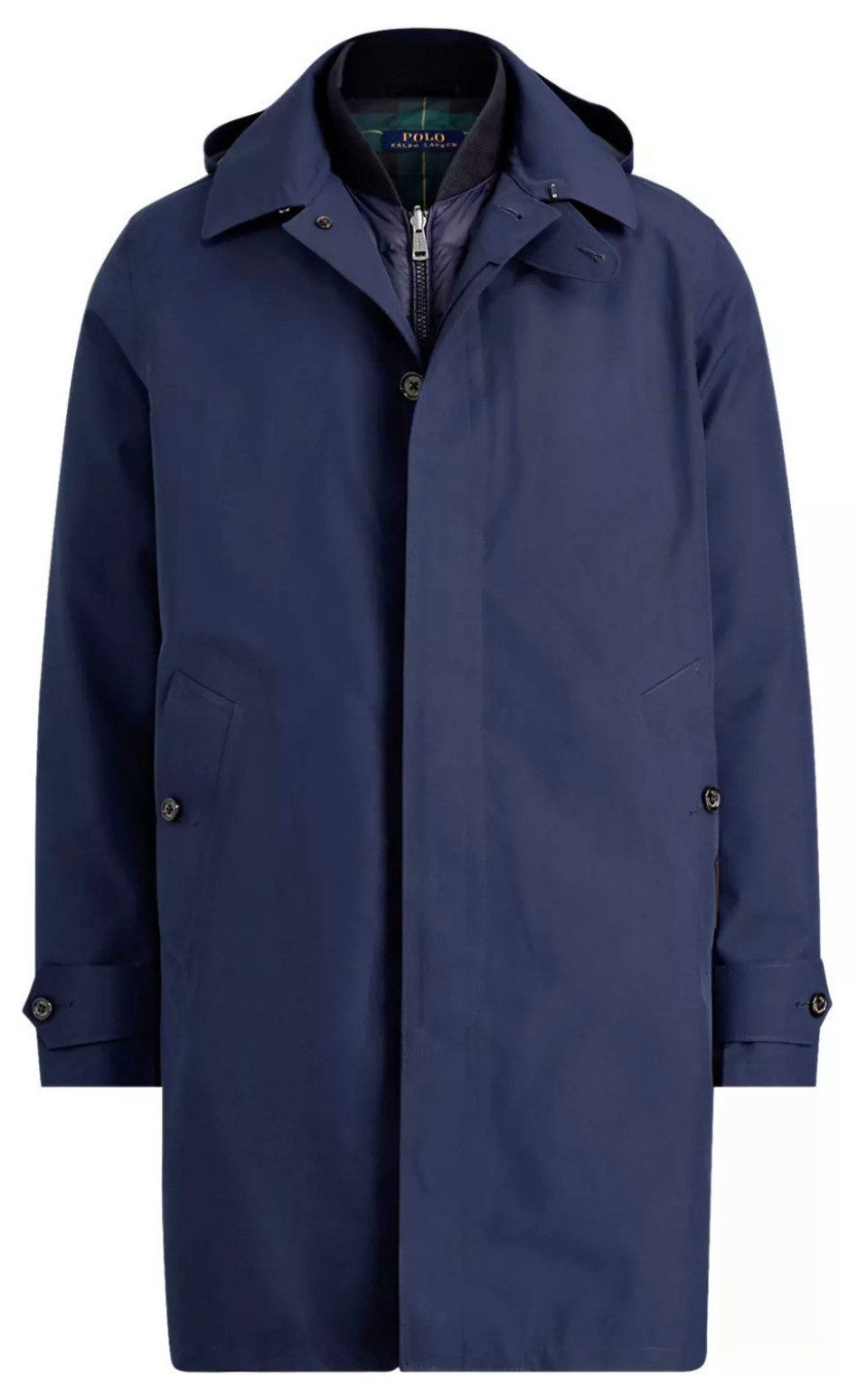Polo Ralph Lauren 3-in-1-Funktionsmantel Commuter Coat 3 in 1 Parka Bomberjacke Integriertem Schirm und Sturmklappe mit echten Hornknöpfen. Reduzierter Preis € 805,50. Unverbindliche Preisempfehlung € 1.495,00, (€ 805,50 pro 1 Stk)
