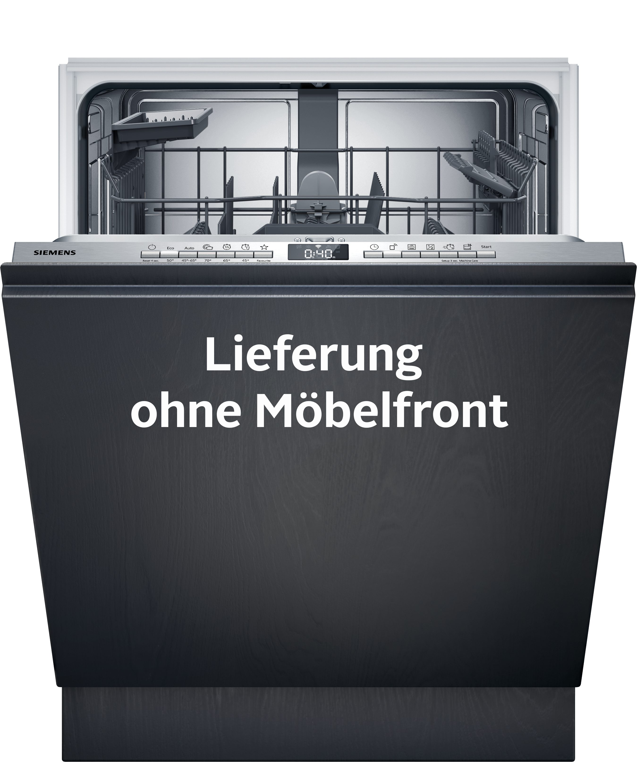 SIEMENS vollintegrierbarer Geschirrspüler iQ300 SX63HX16AE, 13 Maßgedecke