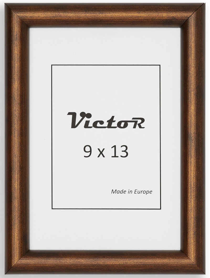 Victor (Zenith) Bilderrahmen David, Bilderrahmen Braun 9x13 cm, Bilderrahmen Art Deco