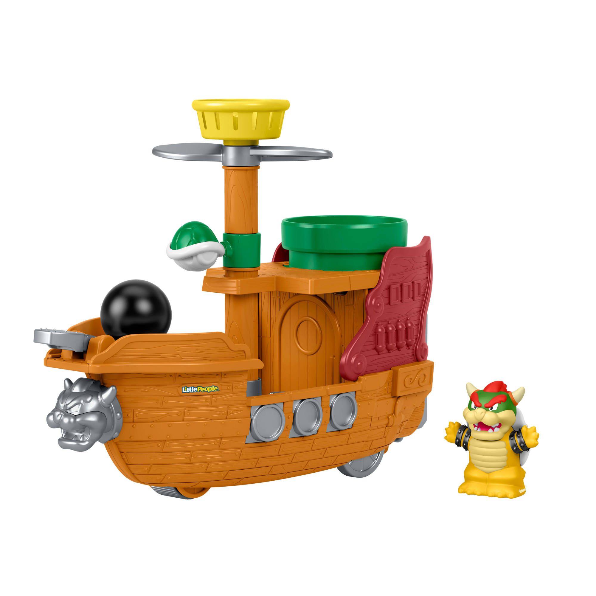 Fisher-Price® Spielzeug-Boot Little People Super Mario Bowser's Airship