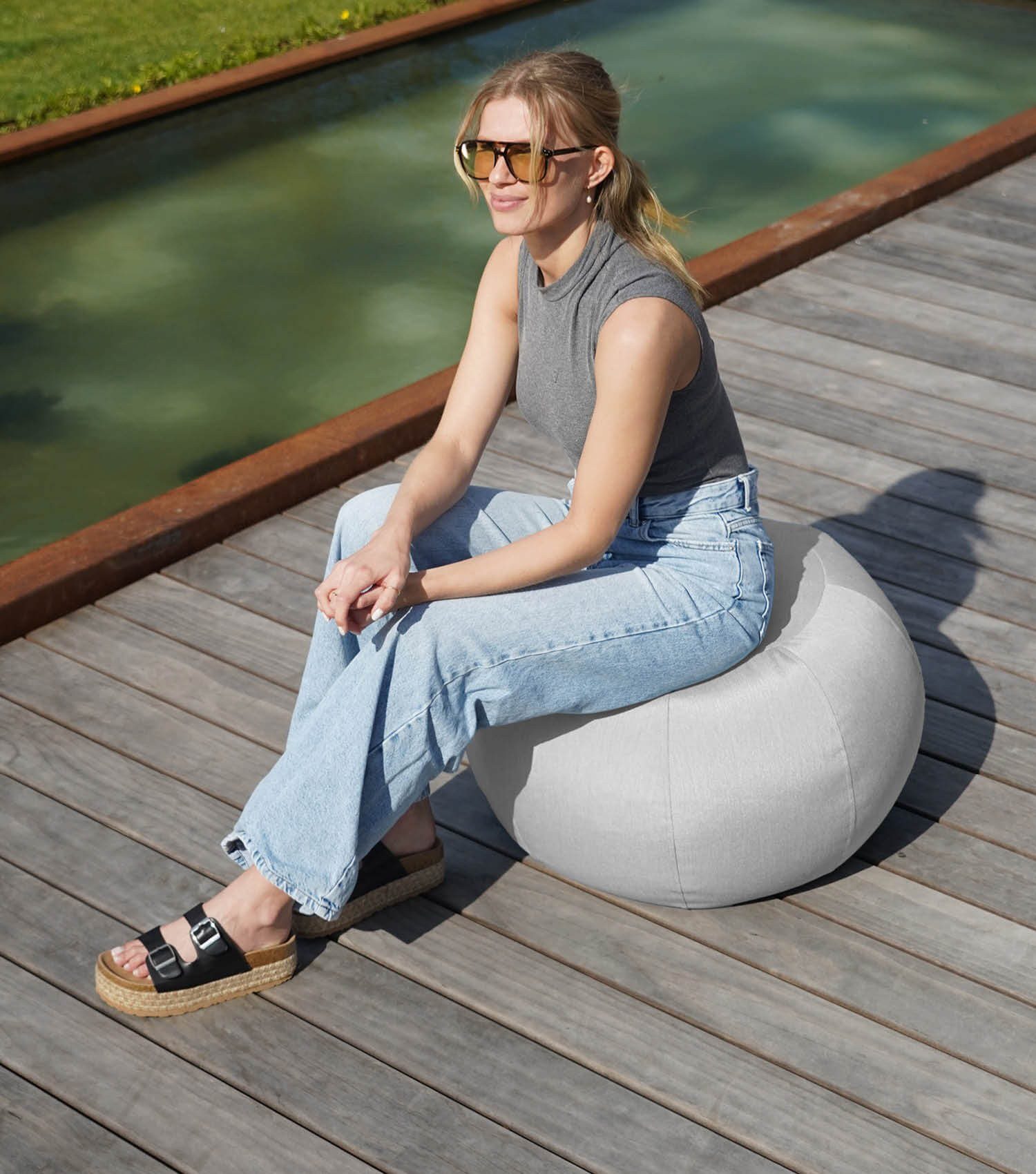 mokebo Pouf Der Kugelige (für drinnen günstig online kaufen