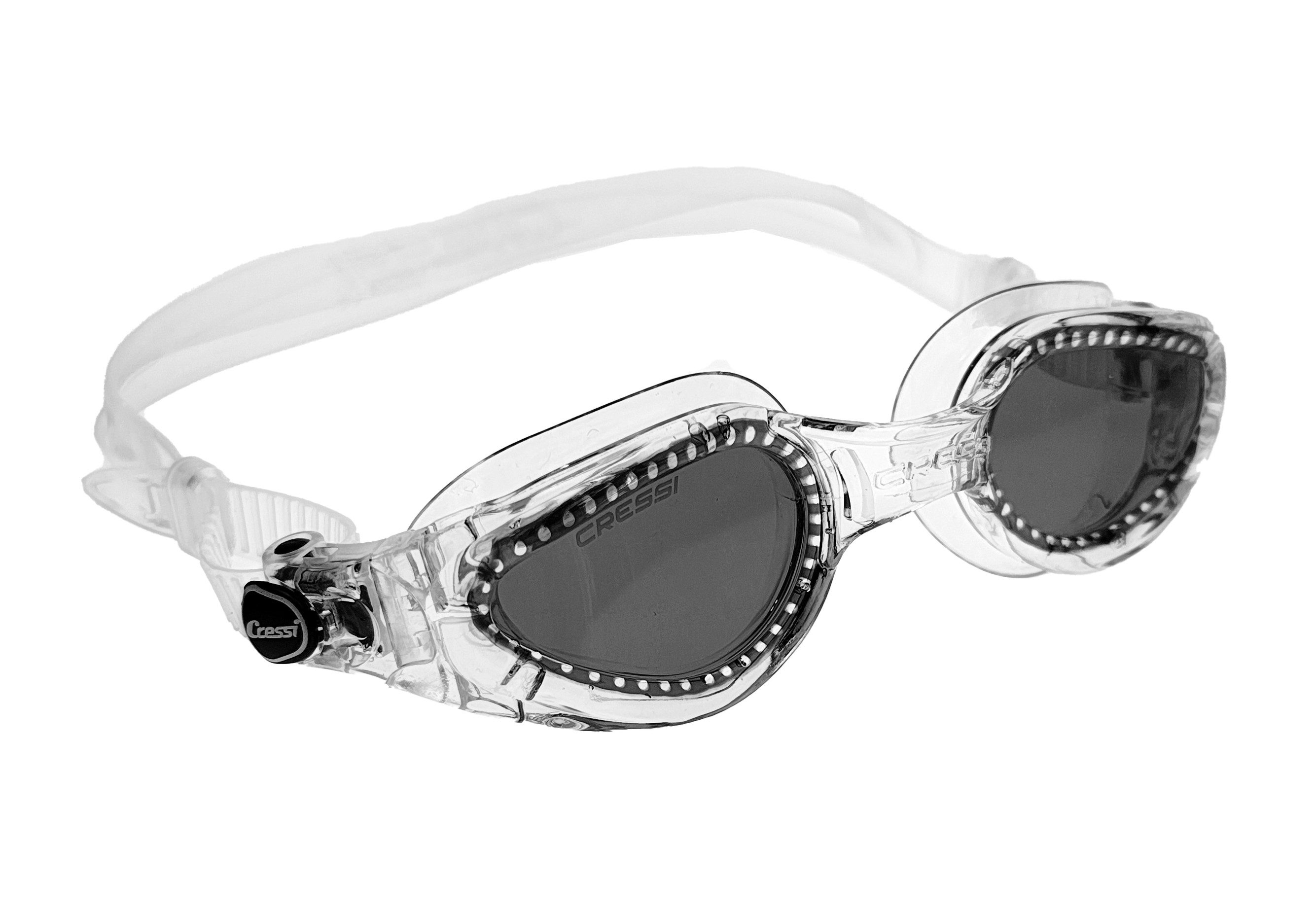 Cressi Schwimmbrille Right clear Frame/ smoked lens