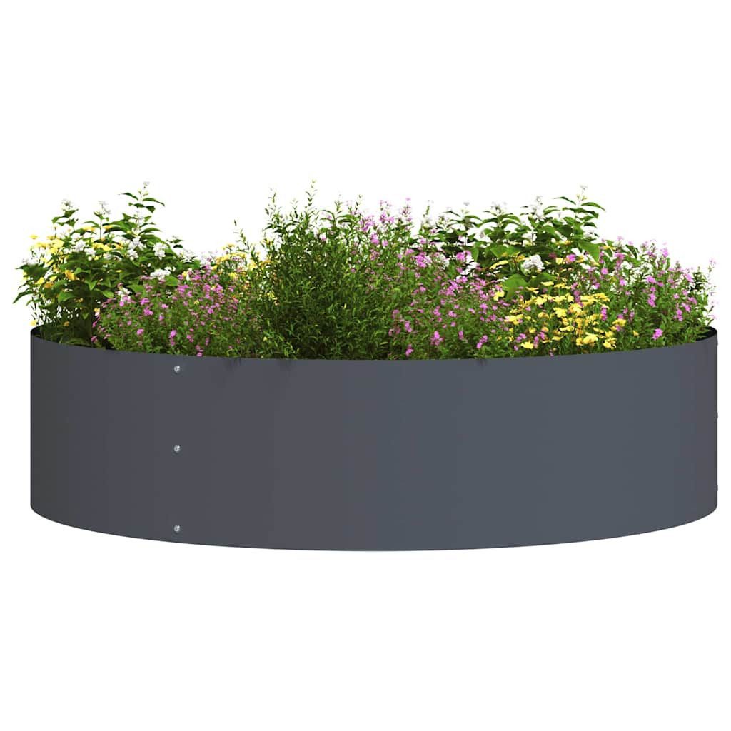 vidaXL Blumentopf Gartenpflanzer 5 pcs Anthrazit günstig online kaufen