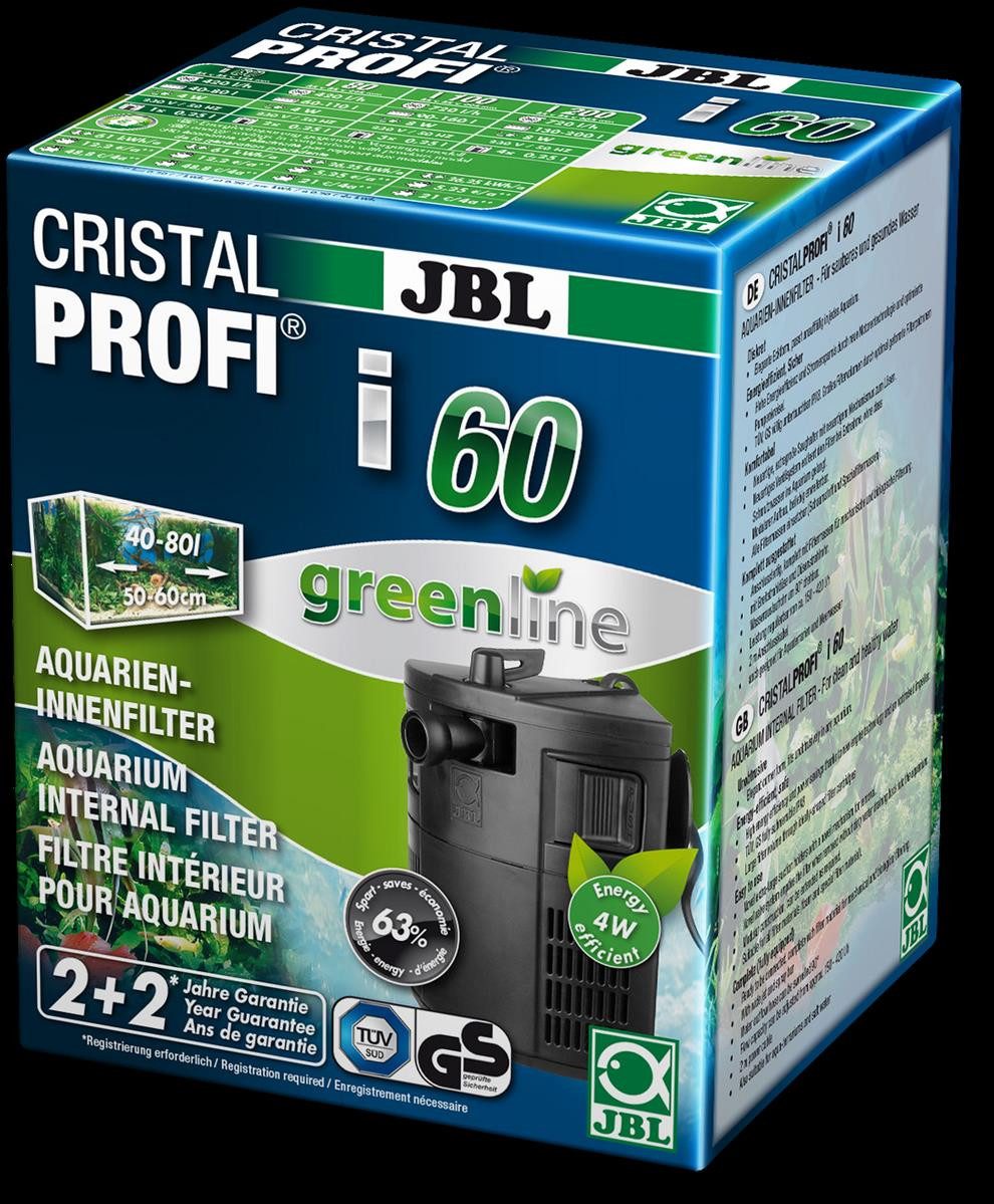 Aquariumfilter JBL CRISTALPROFI i60 greenline Energieeffizienter Innenfilter für