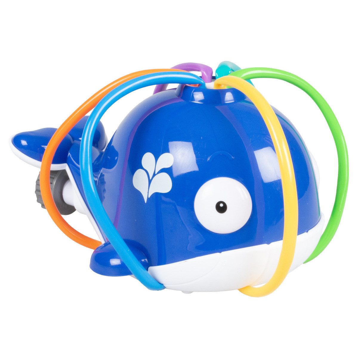 DUVO+ Wasserspielzeug Wasserfontäne Splash Wal blau