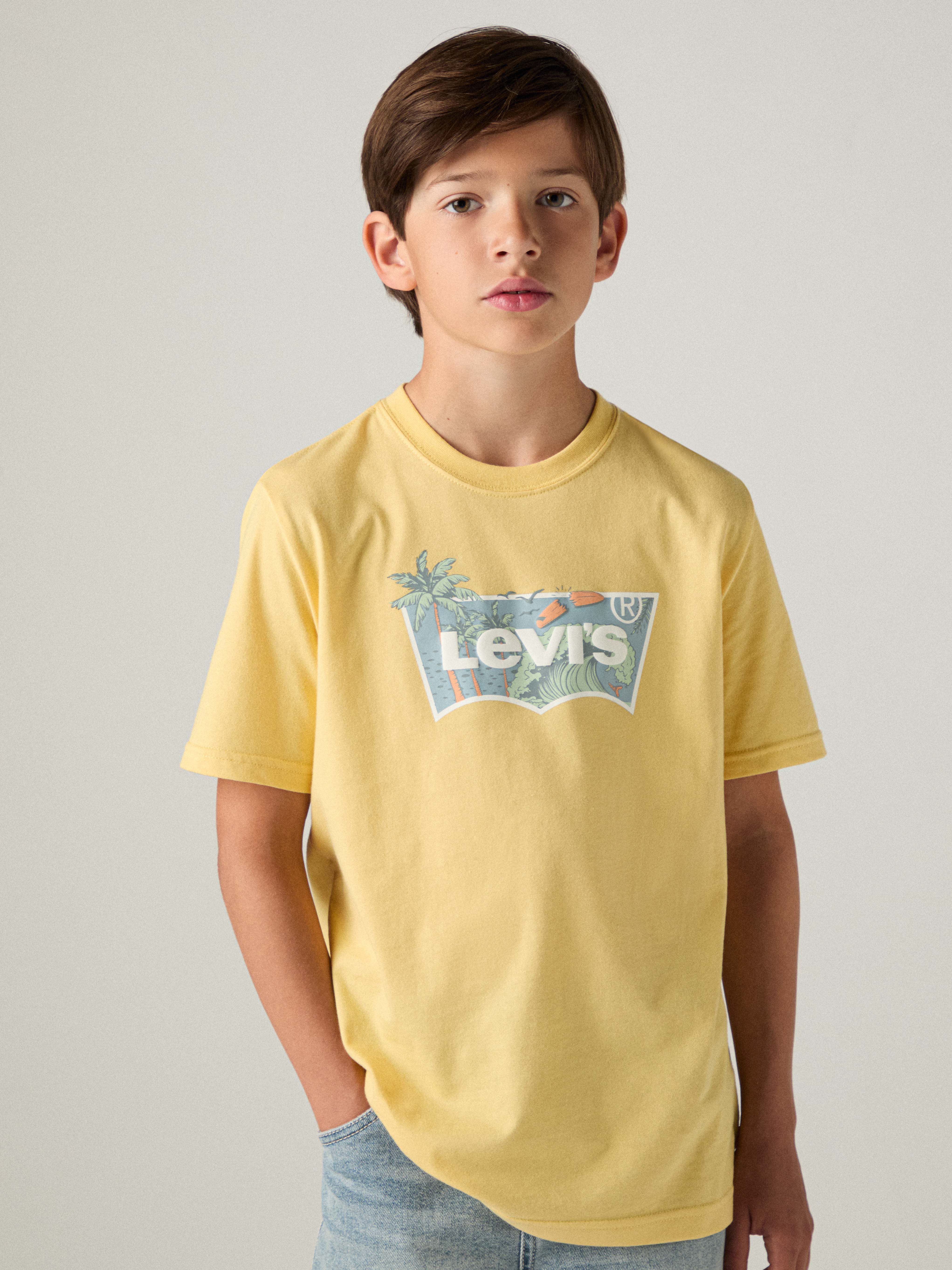 Levi's® Kids T-Shirt LVB HIGH TIDE BATWING TEE for Boys, mit Front-Print